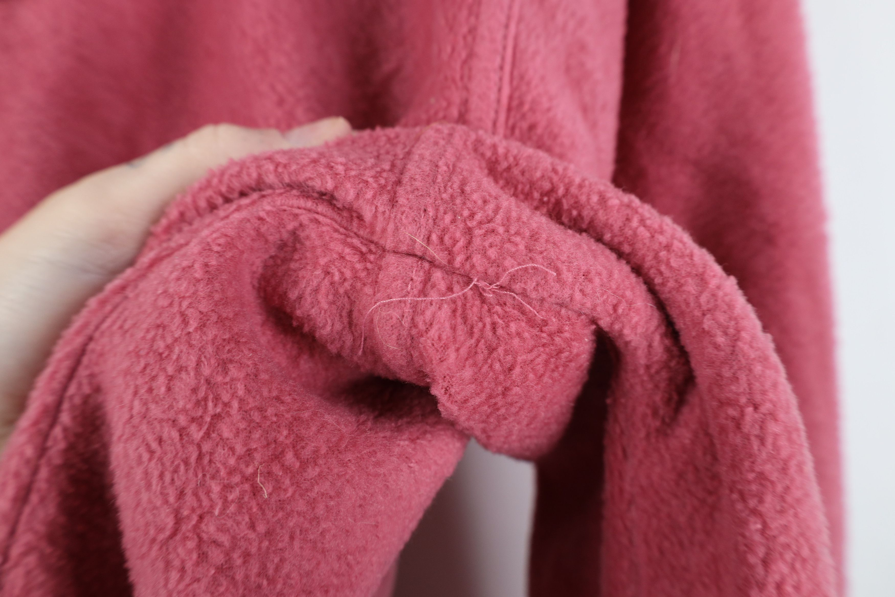 Vintage Vintage 90s Streetwear Kitten Fleece Crewneck Sweater Pink Size XL / US 12-14 / IT 48-50 - 5 Thumbnail