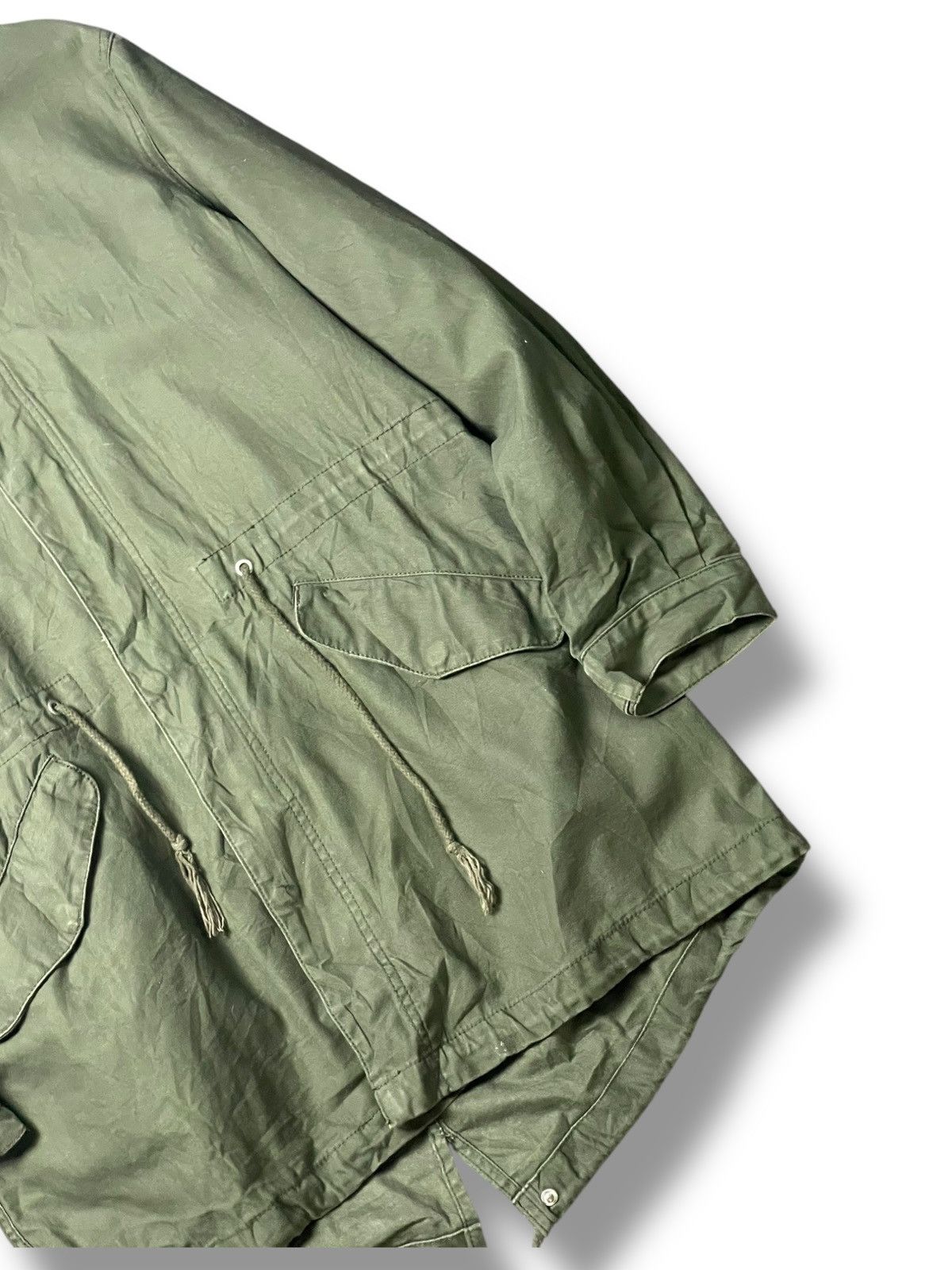 Japanese Brand × Vintage JUNGLE STORM Hooded Fish-tailed Jacket (97) Size US M / EU 48-50 / 2 - 3 Thumbnail