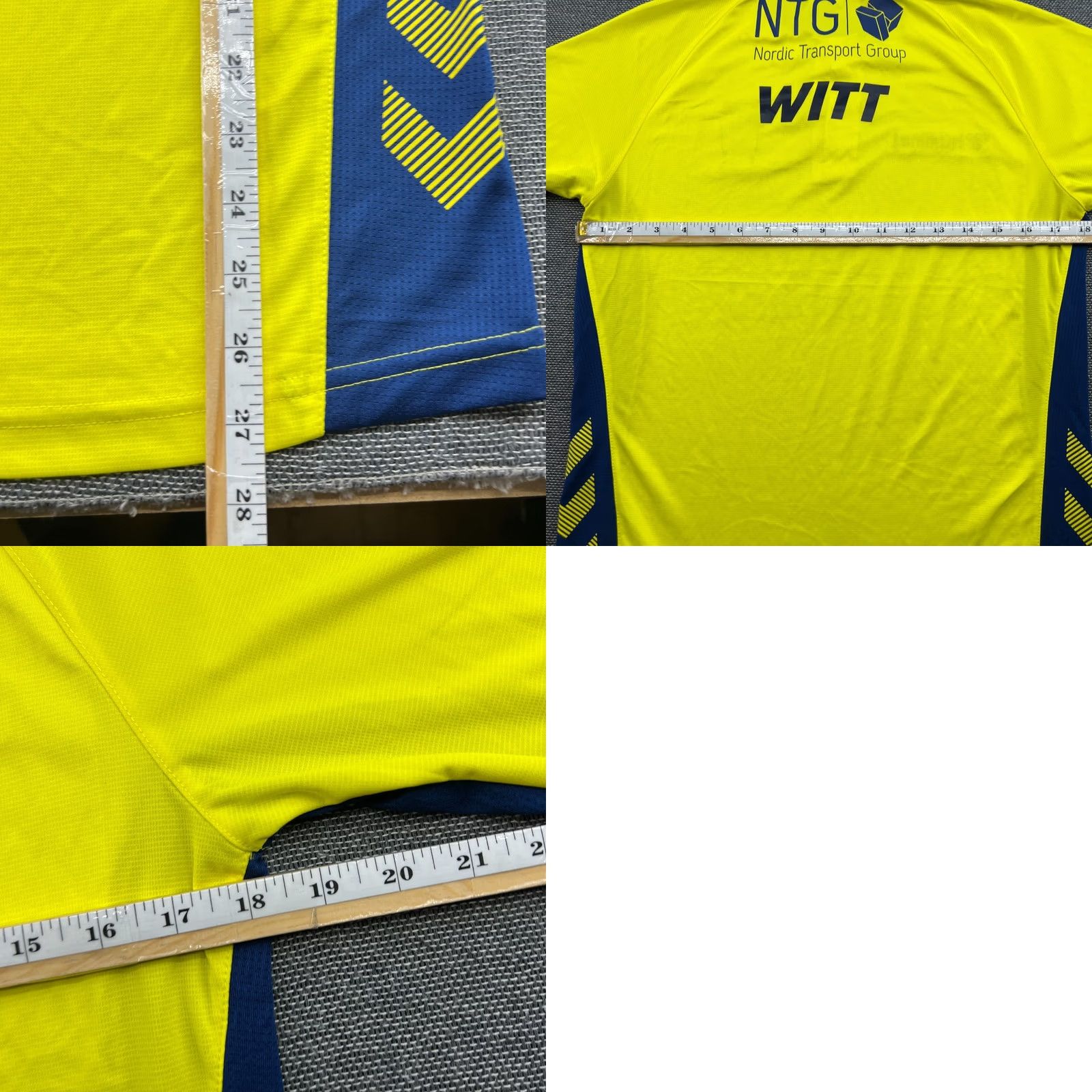 Hummel VINTAGE Brondby 2019 2020 Home Mens Football Jersey Small Hummel Shirt Camiseta Size US S / EU 44-46 / 1 - 9 Thumbnail