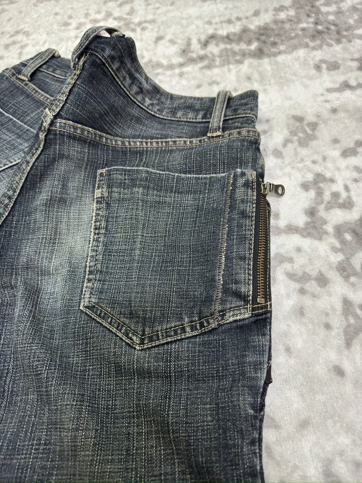 PPFM Vintage PPFM Zipper Skinny Jeans Size US 30 / EU 46 - 11 Thumbnail