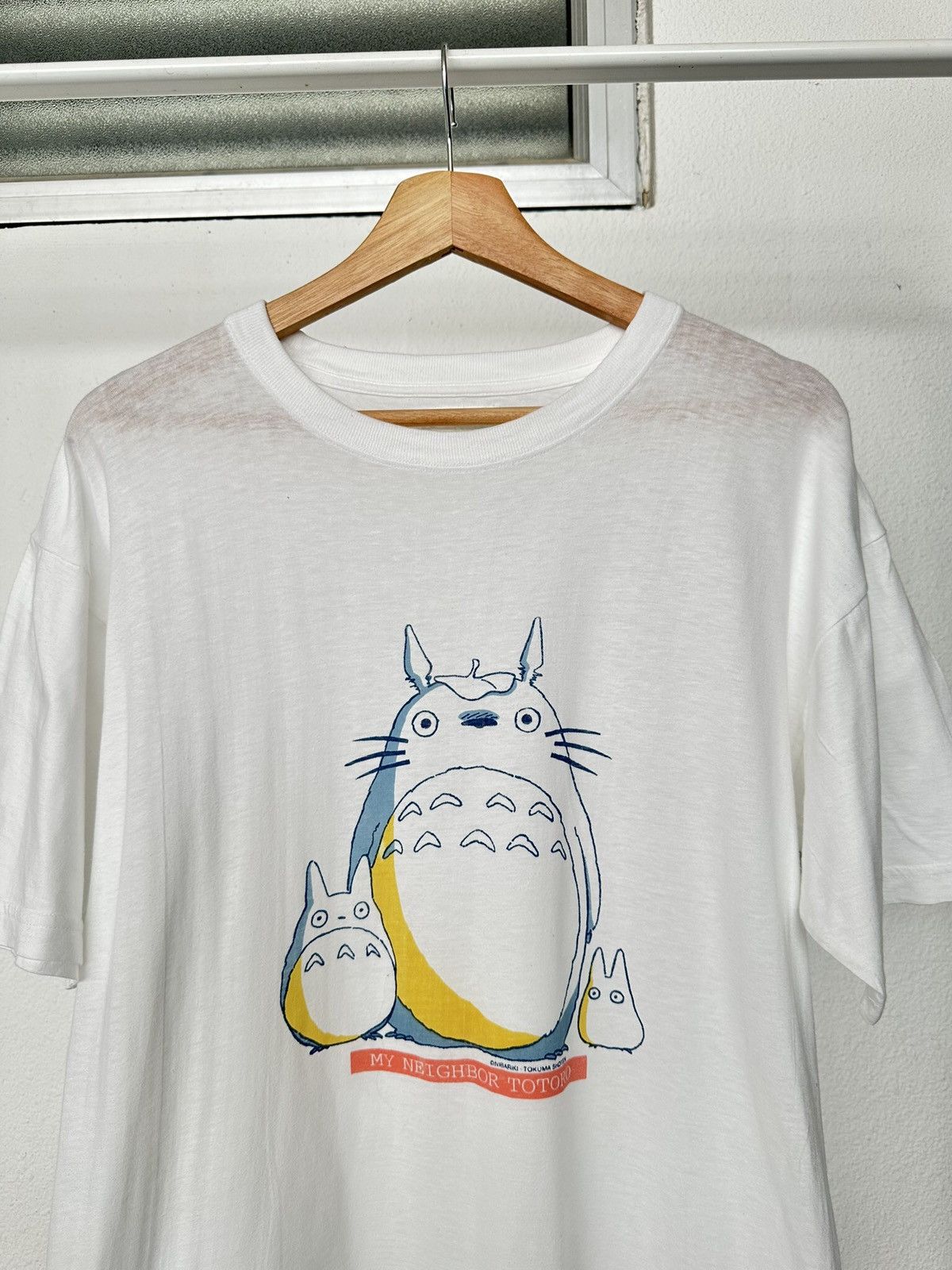 Vintage 90's vintage My Neighbor Totoro tee Size US L / EU 52-54 / 3 - 5 Thumbnail