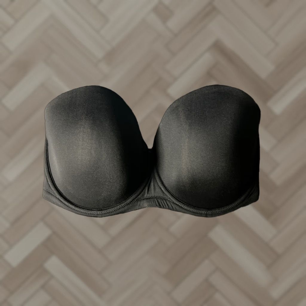 Vintage Wacoal Bra Strapless Underwire 36G Black Red Carpet 854119 Women G Size ONE SIZE - 1 Thumbnail
