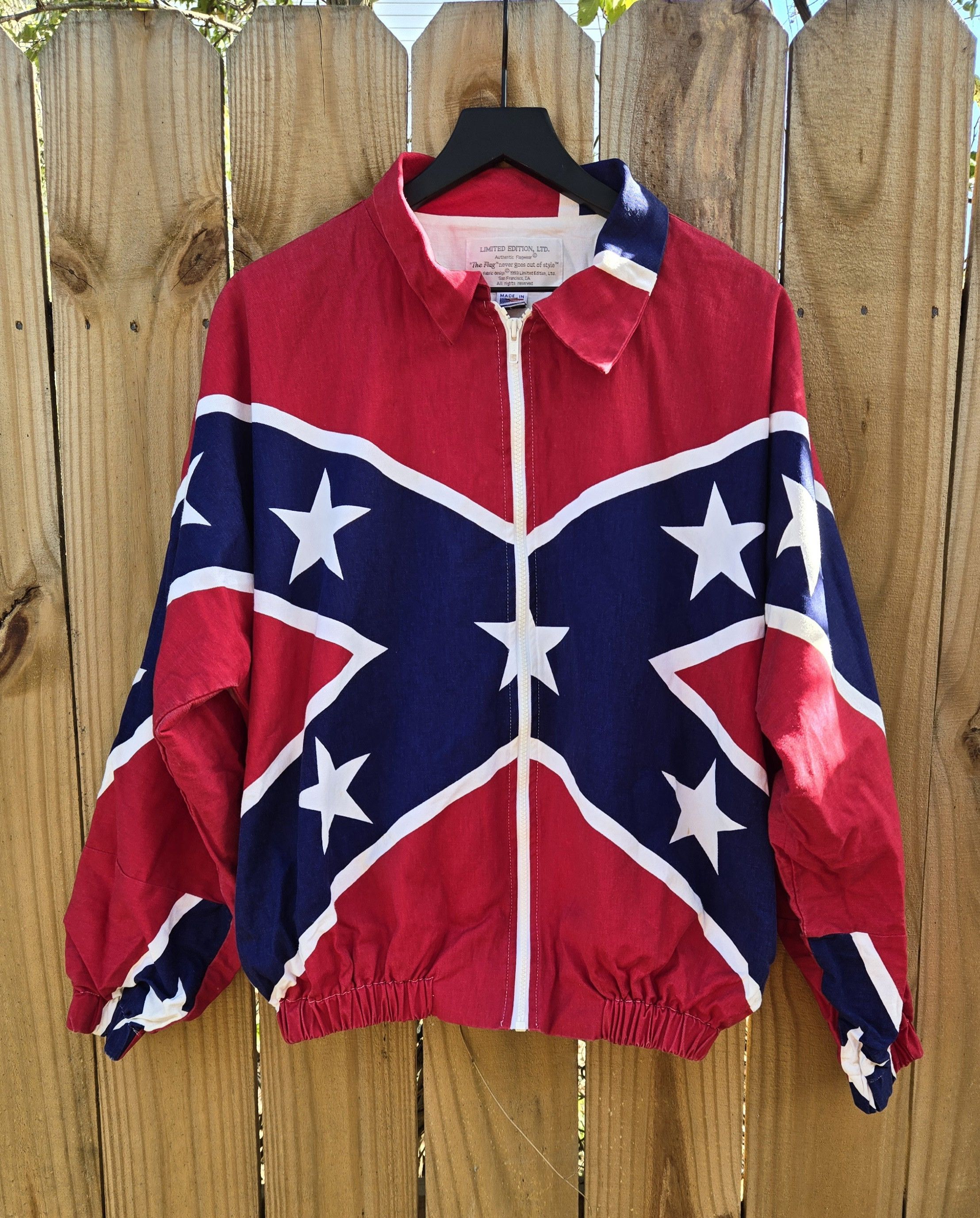 Vintage Vintage 90s Confederate flag size Large Size US L / EU 52-54 / 3 - 1 Thumbnail