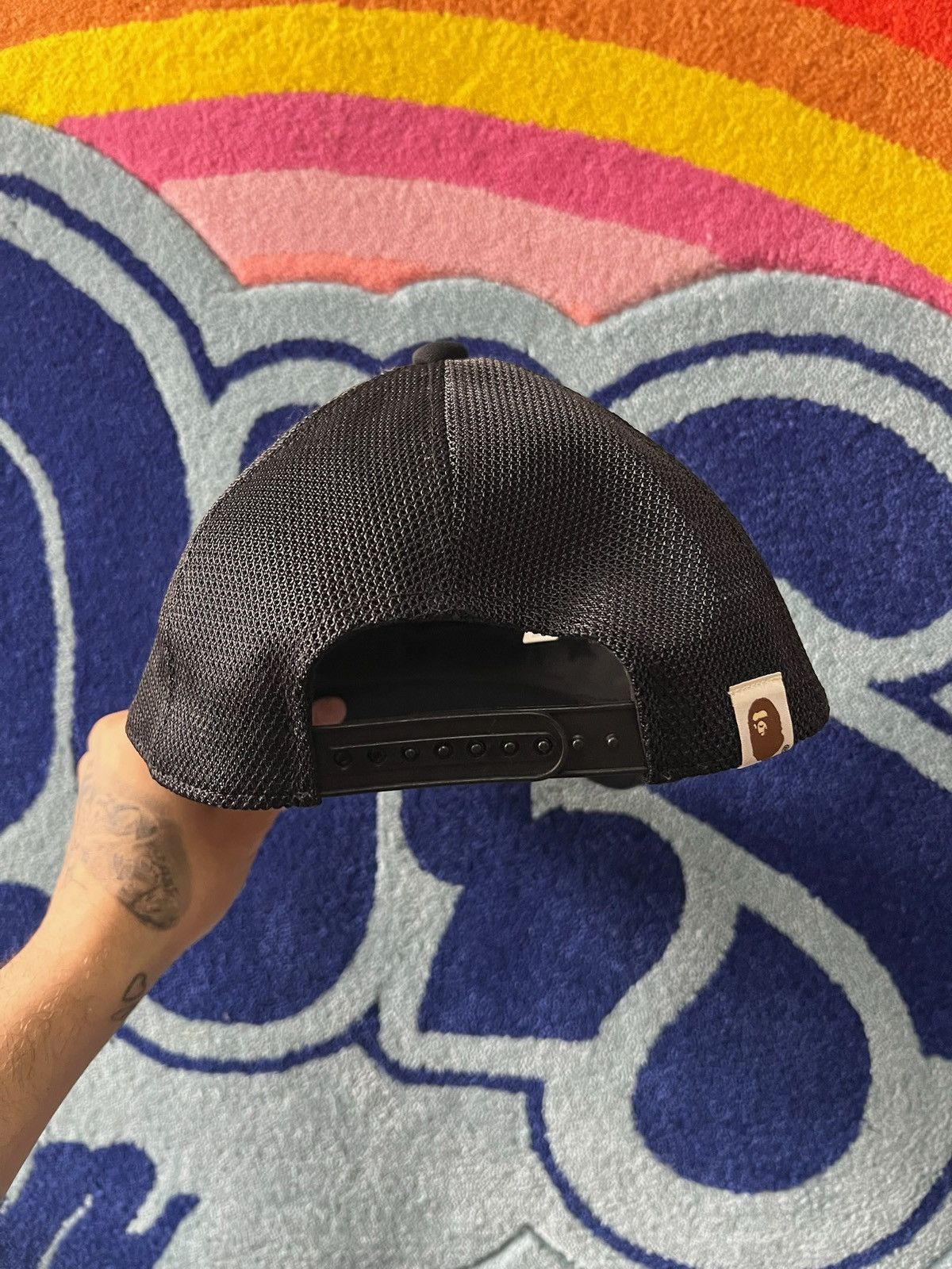 Bape Bape Trucker Hat Size ONE SIZE - 5 Thumbnail