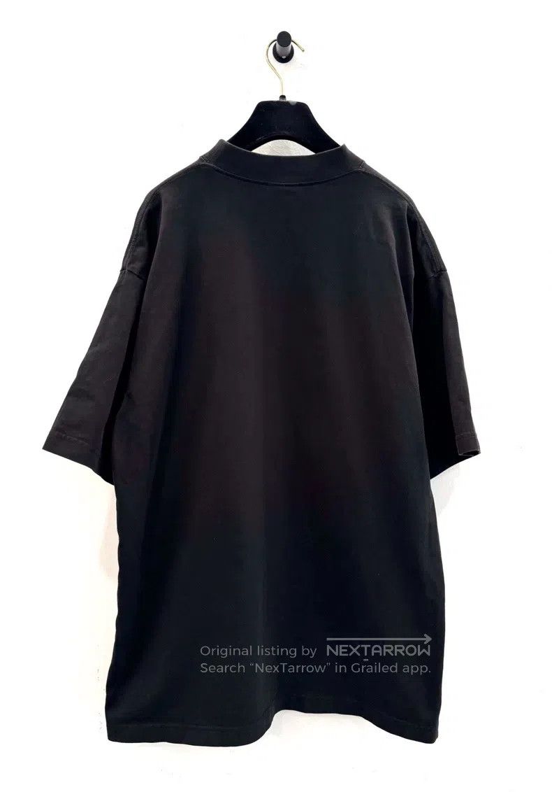 Balenciaga Balenciaga Letter Print Logo Black Men's Short Sleeve Size US S / EU 44-46 / 1 - 3 Thumbnail
