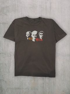 1994 R.E.M. Vintage What_s The Frequency Graphic Active T-Shirt for Sale  by bbruceale