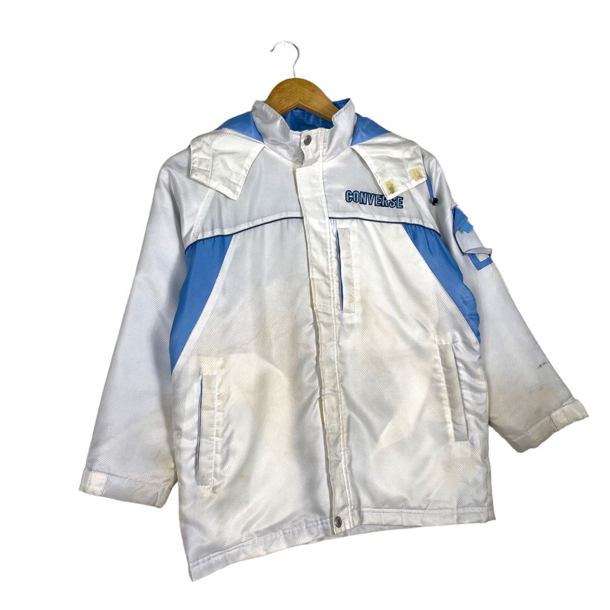 Converse × Japanese Brand Converse Big Logo Hoodie Zipper Jacket Size US M / EU 48-50 / 2 - 3 Thumbnail
