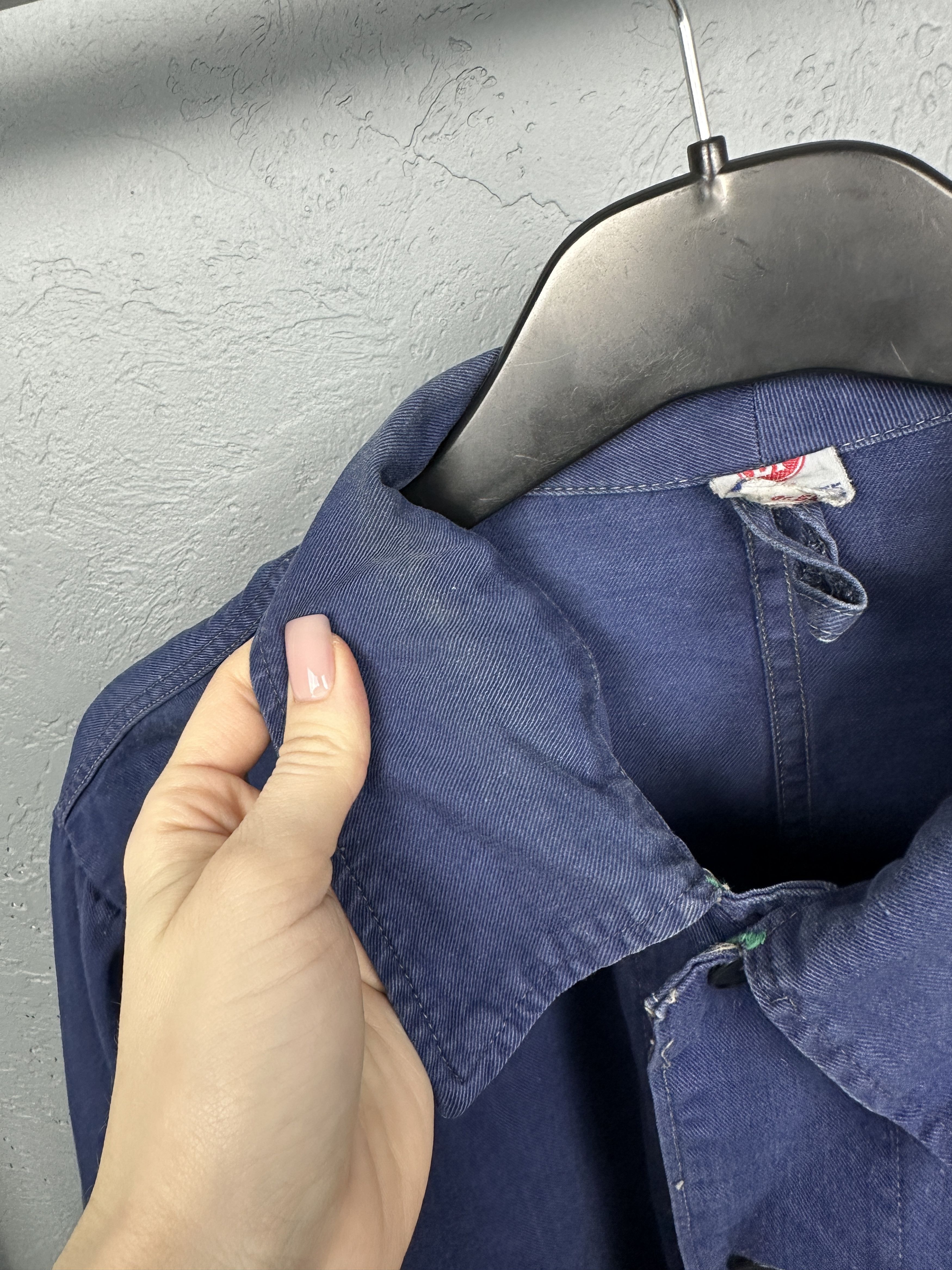 Le Laboureur 90s Vintage Mens French Workwear Chore Utility Jacket Size US L / EU 52-54 / 3 - 8 Thumbnail