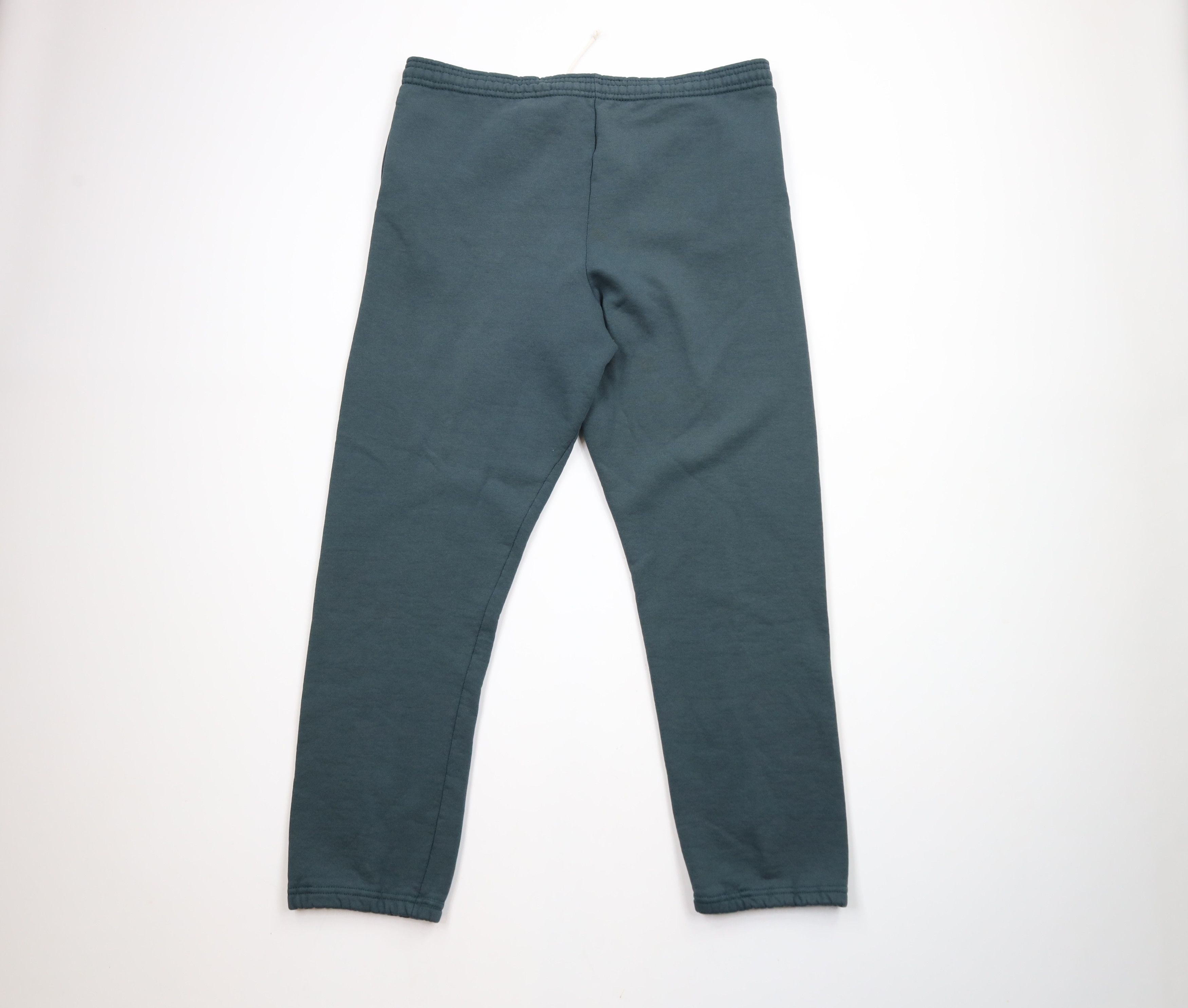 Russell Athletic × Vintage Vintage 90s Russell Athletic Blank Sweatpants Green USA Size US 34 / EU 50 - 10 Thumbnail