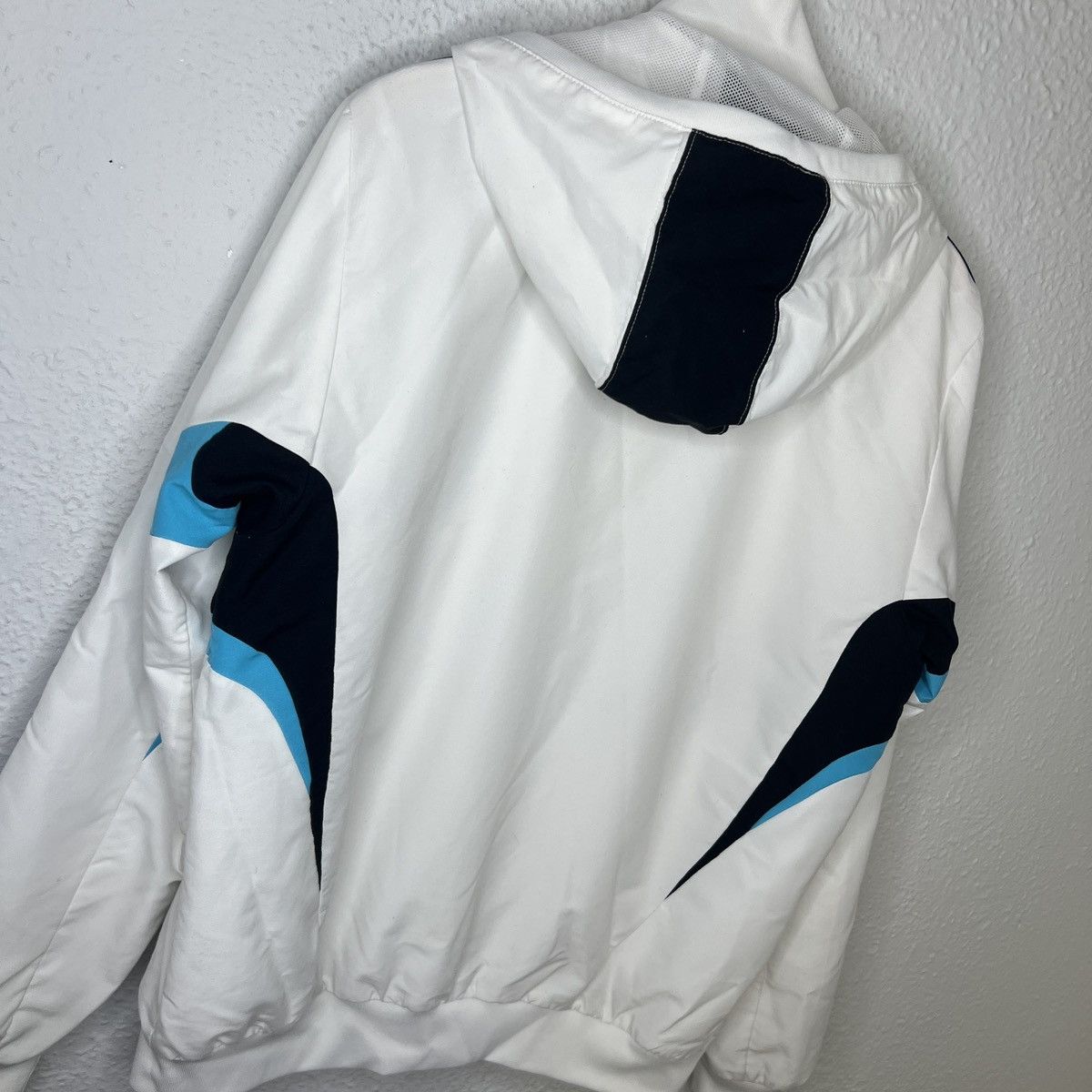 Adidas Adidas Real Madrid Vintage 2008 Jacket White Home Zip Size US M / EU 48-50 / 2 - 7 Thumbnail