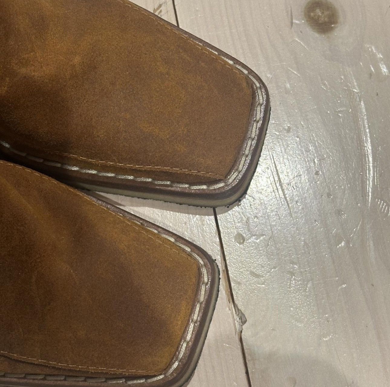 MM6 MM6 Suede Mules Size US 7 / IT 37 - 6 Thumbnail