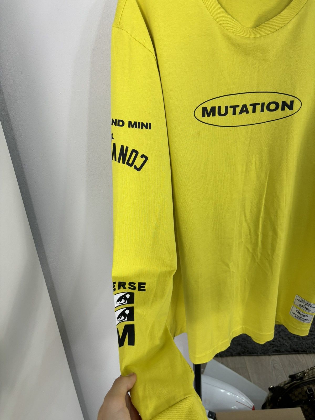 Balenciaga × Japanese Brand × Vans 5XL Balenciaga Style Long Big Hip Hop Longsleeve Hoodie Vans Size US XL / EU 56 / 4 - 8 Thumbnail