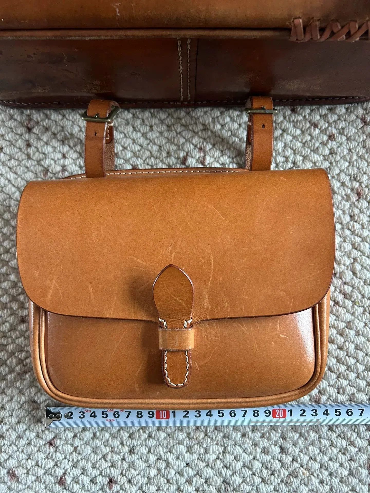 DEMONITES vespa leather messenger bags set. Size ONE SIZE - 4 Thumbnail