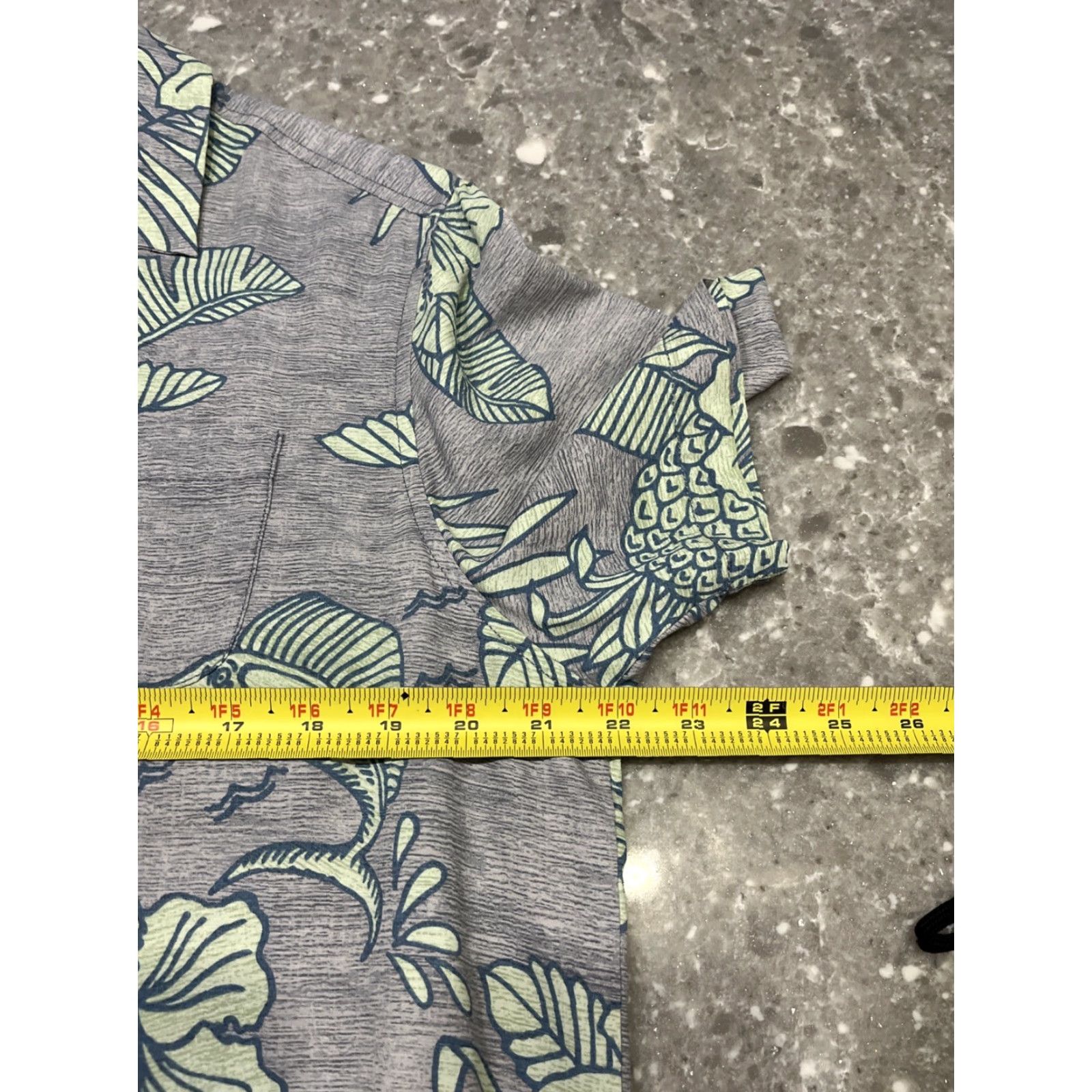 Tommy Bahama Tommy Bahama Button-Up Shirt Mens M Floral Blue Island Modern Fit Short Sleeve Silk Shirt Size US M / EU 48-50 / 2 - 4 Thumbnail