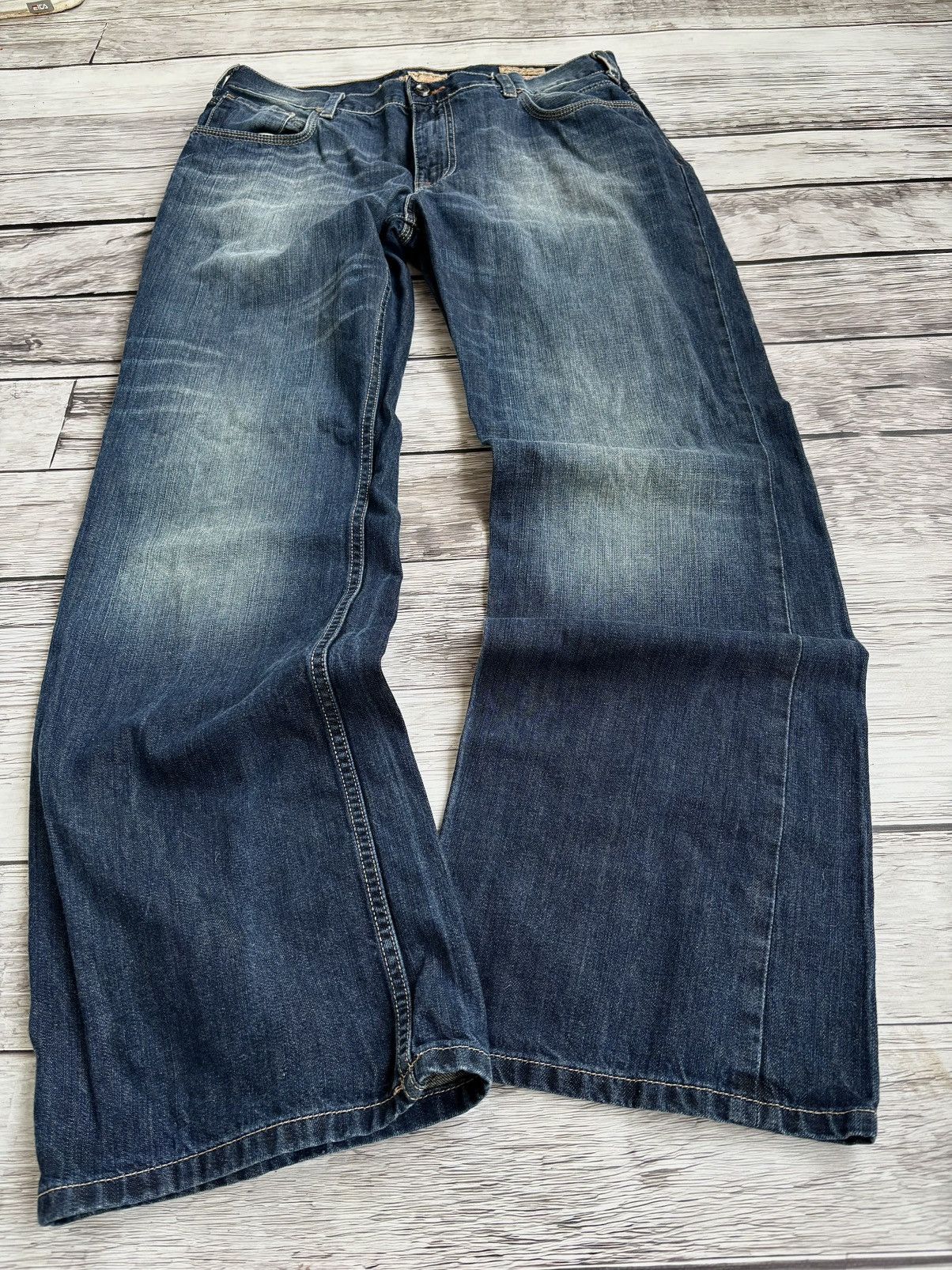 Designer × Hysteric Glamour × Japanese Brand y2k Flared Hysteric Glamour Japanese Denim Washed CRazy Size US 32 / EU 48 - 1 Thumbnail