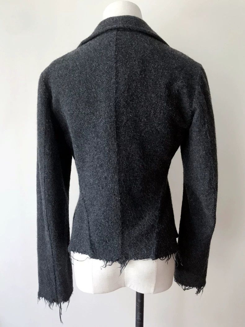Comme Des Garcons Small Fragrant Wool Felting Ripped-Edge