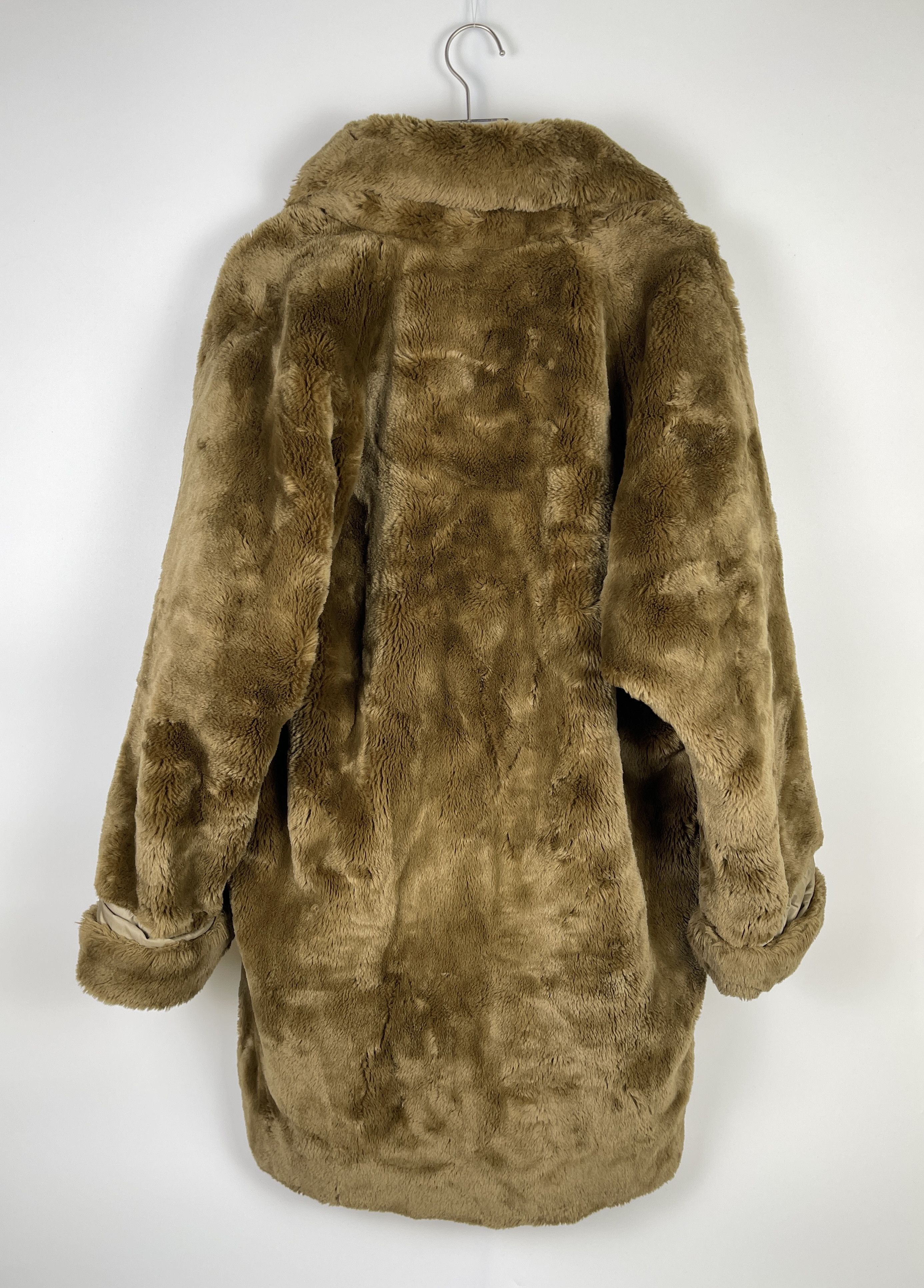 Issey Miyake 1970's Heavy Fur Teddy Coat Size US XL / EU 56 / 4 - 5 Thumbnail