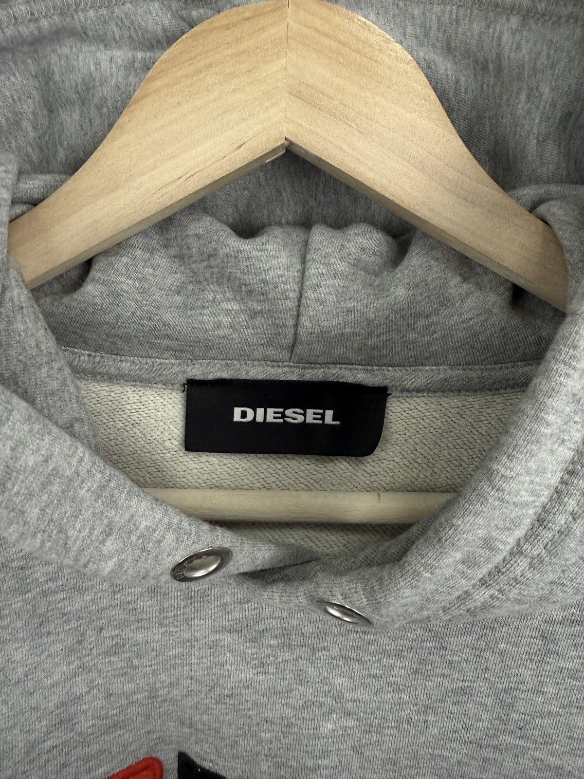 Diesel 🇺🇸 Vintage Y2K Diesel Classic Hoodie Retro Rare Hype Size US M / EU 48-50 / 2 - 5 Thumbnail