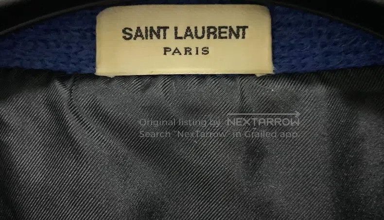 Saint Laurent Paris Saint Laurent Paris Silk Cashmere Open Cardigan with Dinos Size US XS / EU 42 / 0 - 3 Thumbnail