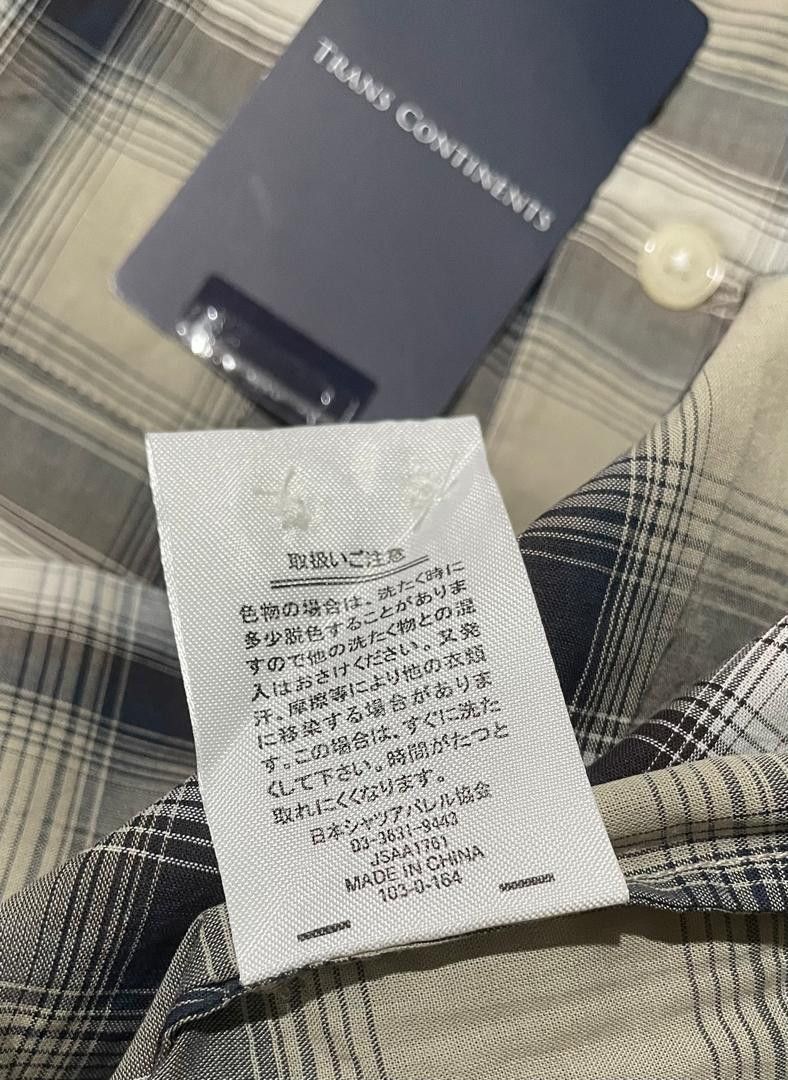 Japanese Brand NWT JAPANESE BRAND TRANS CONTINENTS CASUAL SHIRT Size US M / EU 48-50 / 2 - 6 Thumbnail