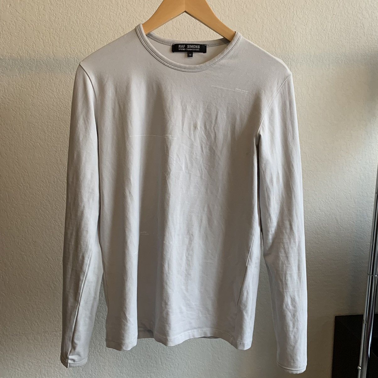 Raf Simons Raf simons ss05 laser long sleeve shirt Size US M / EU 48-50 / 2 - 2 Thumbnail