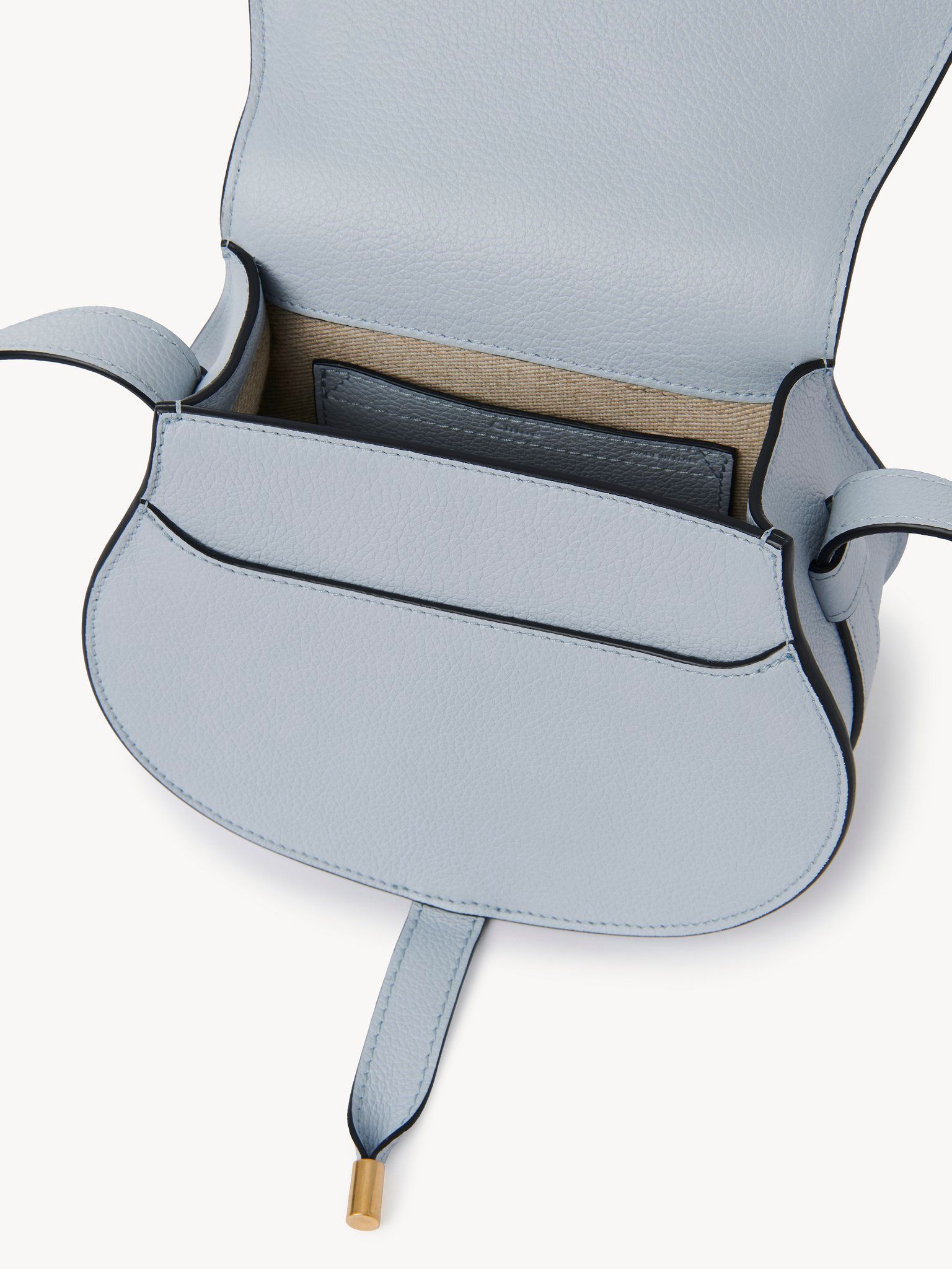Chloe o1loc1c10425 Size: OS / Marcie Saddle Bag in Graceful Blue Size ONE SIZE - 6 Thumbnail