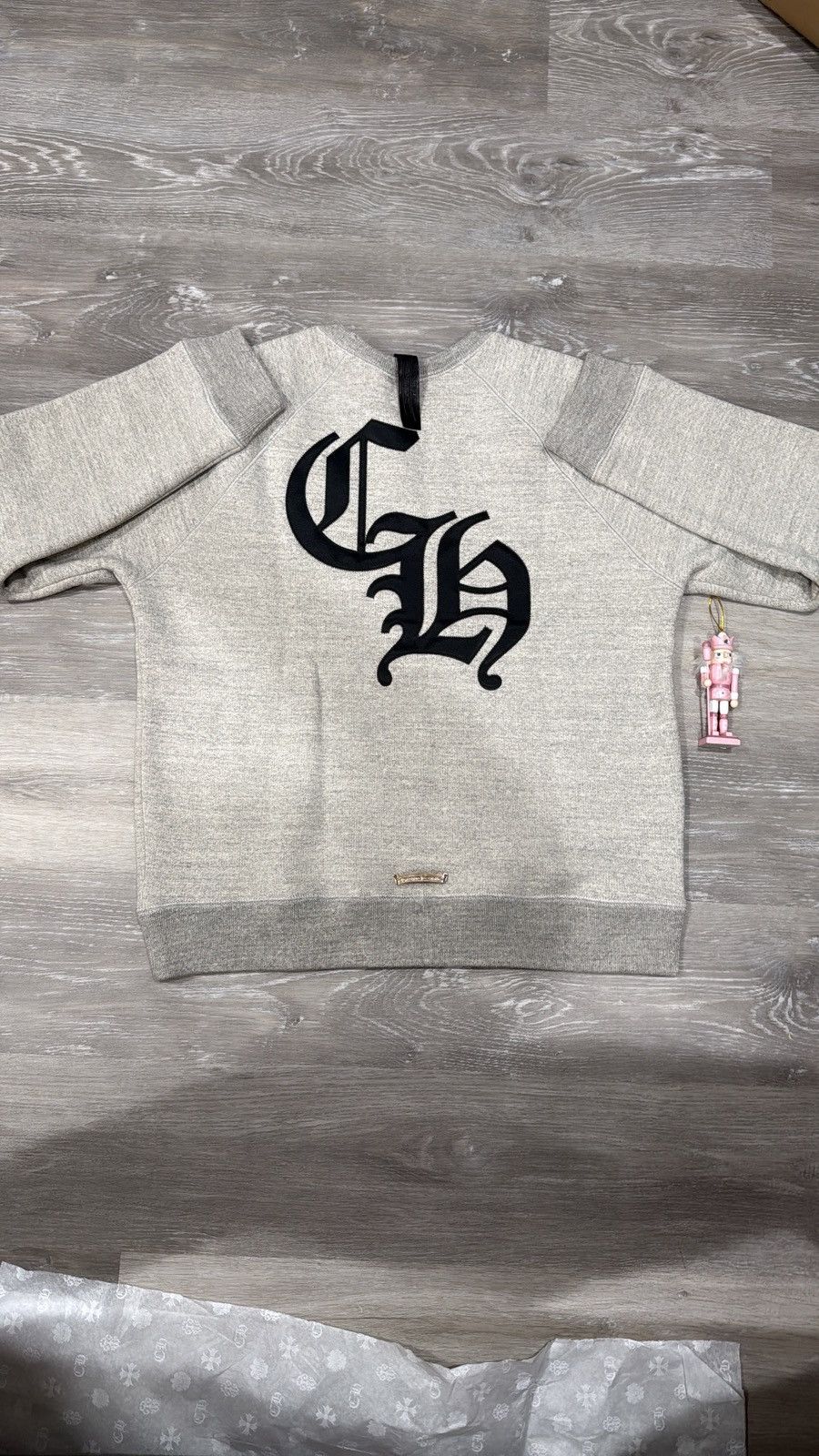 Chrome Hearts Chrome Hearts Triple Cross Patch Crewneck Size US L / EU 52-54 / 3 - 4 Thumbnail