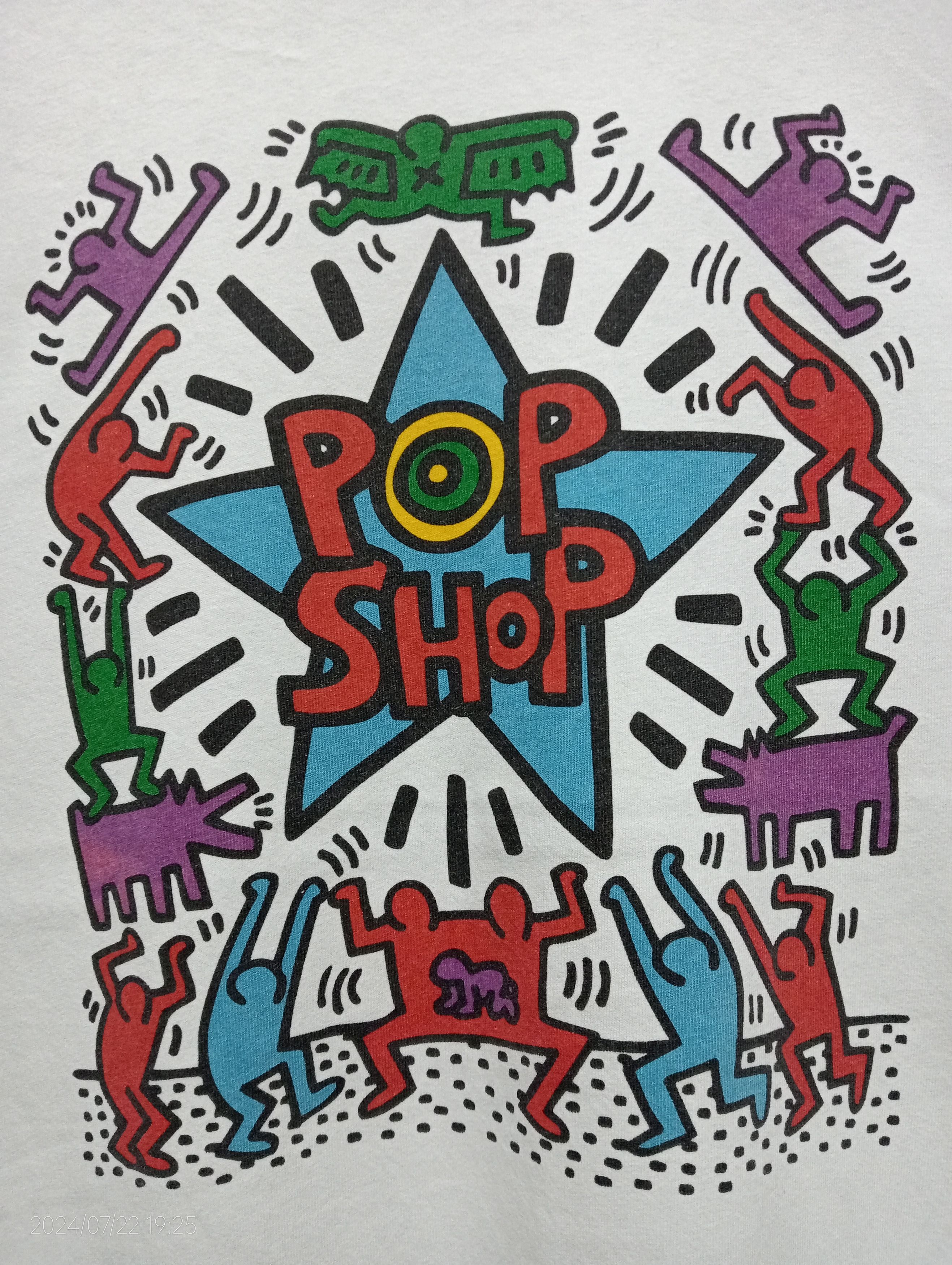 Keith Haring Keith Haring Pop Shop Tee Size US S / EU 44-46 / 1 - 6 Thumbnail