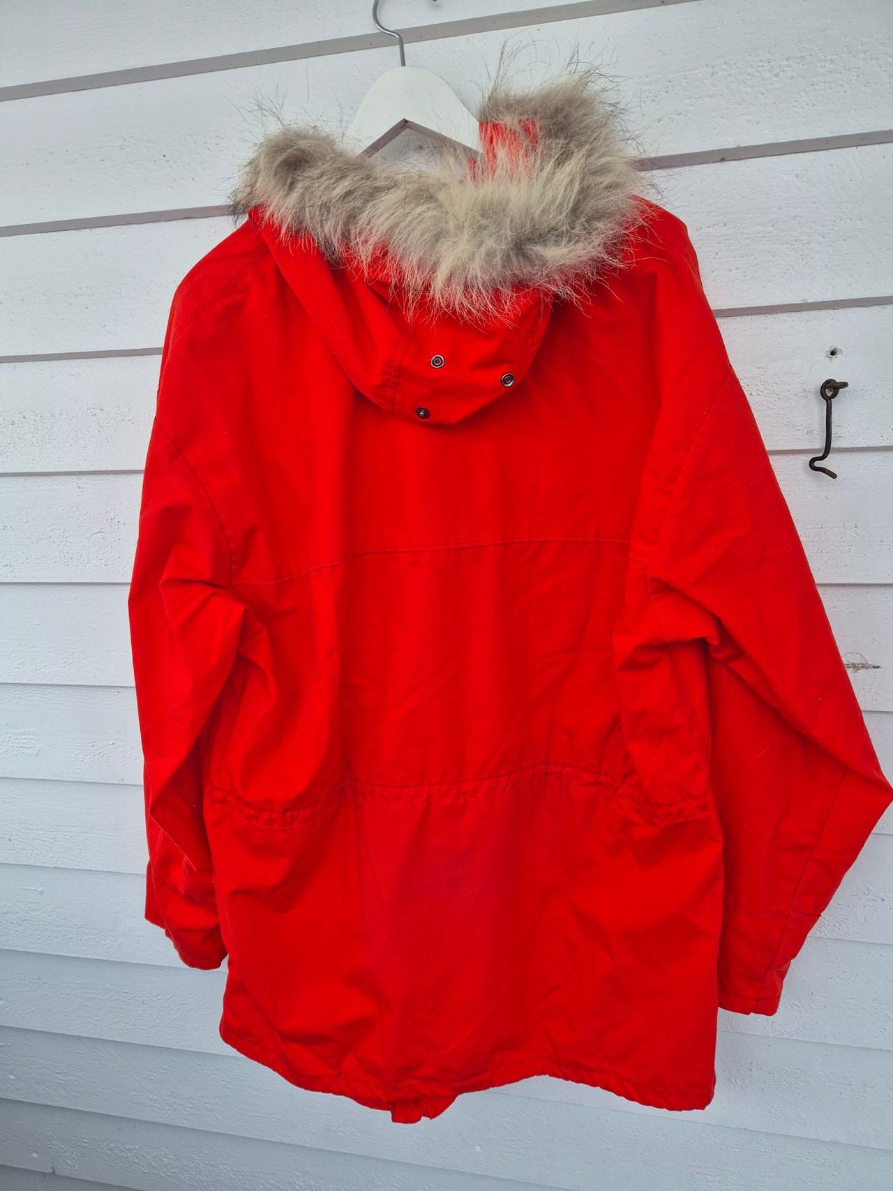 Vintage Vintage Norway Fjelvett Fur Hood Pullover Anorak Jacket Size US M / EU 48-50 / 2 - 13 Thumbnail