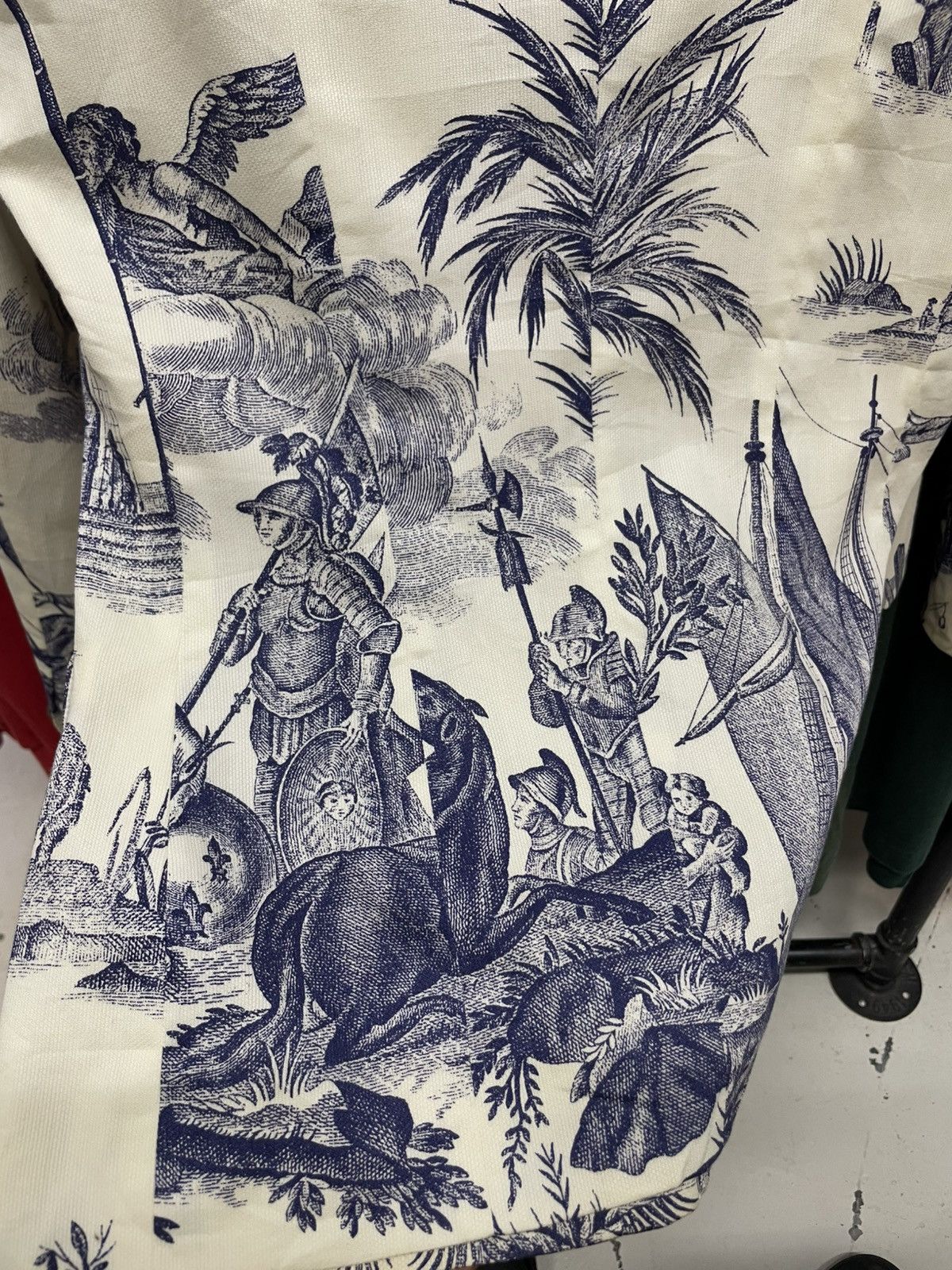 Valentino × Vintage Valentino Oliver Full Print Blazer Size S / US 4 / IT 40 - 8 Thumbnail