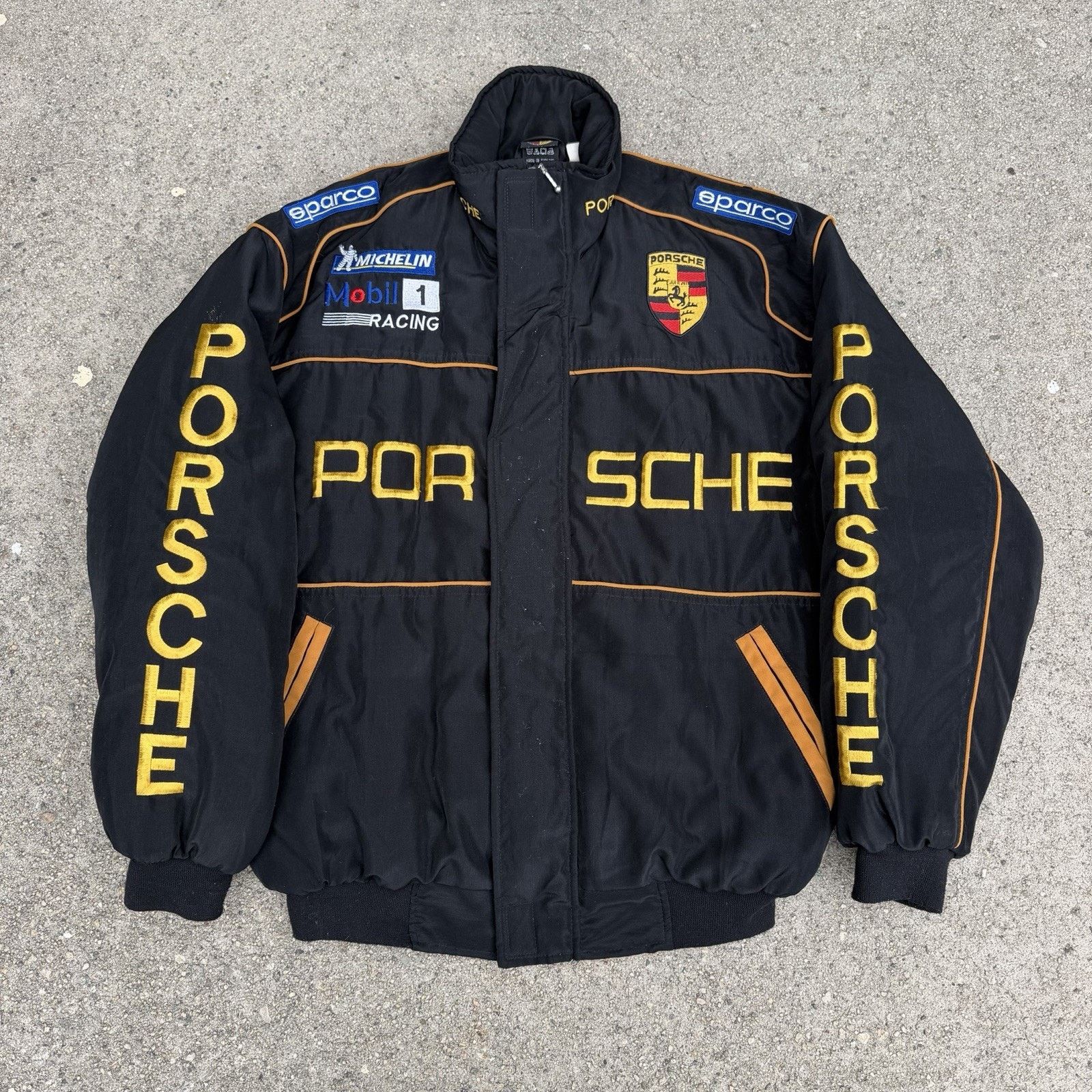 ジャケット・アウター KAR L'art de l'Automobile VARSITY JACKET Kar L'Art De L'Automobile: Varsity Jacket (Black) | Dover Street