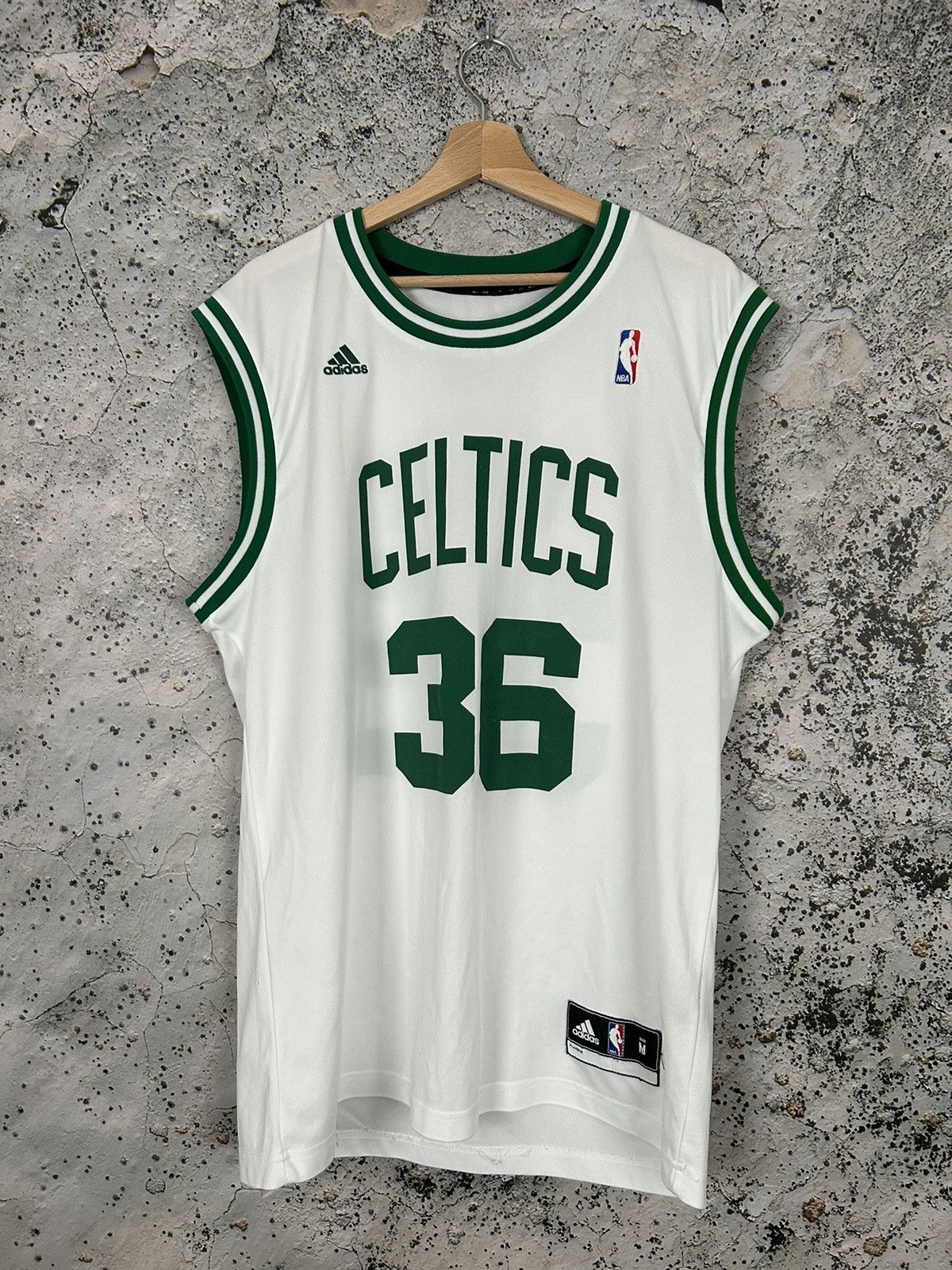 Adidas Boston Celtics Shaq Shaquille O'Neal Jersey #36 Vintage Marcus retailer Smart Nike