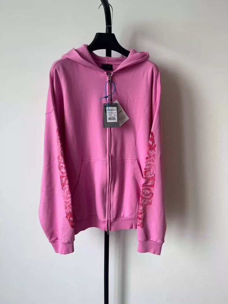 Balenciaga Balenciaga Disaster Flame Hoodie Size US S / EU 44-46 / 1 - 1 Thumbnail