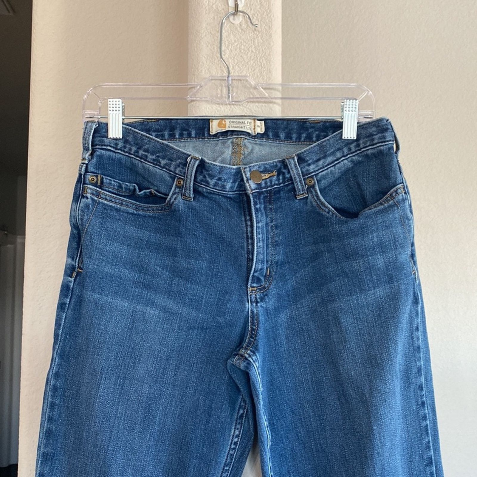 Carhartt Carhartt original fit straight leg jean ranch outdoor sz 8 Size 30" / US 8 / IT 44 - 2 Thumbnail