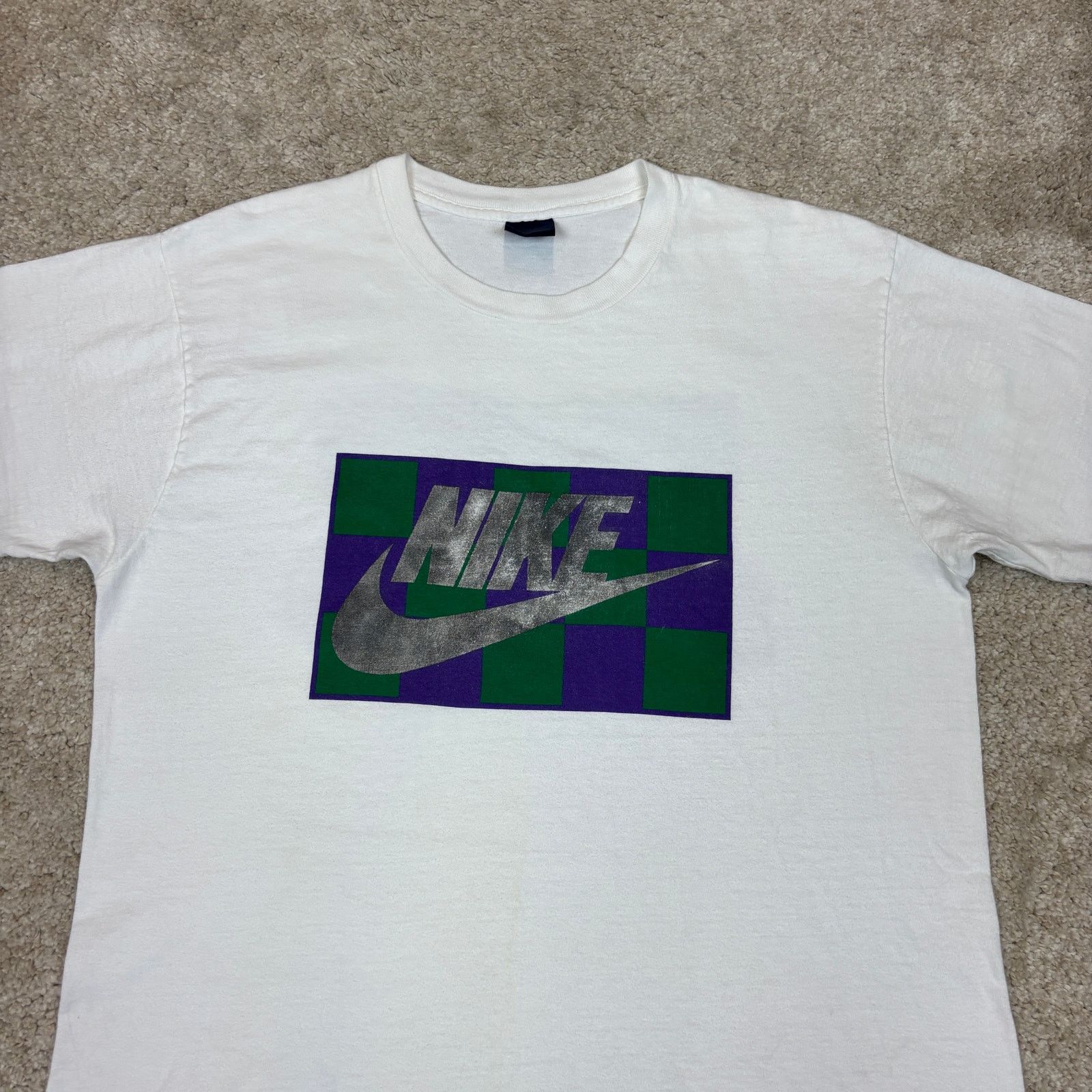 Nike VTG 80s Nike John McEnroe Wimbledon Challenge Court Shirt L Size US L / EU 52-54 / 3 - 2 Thumbnail