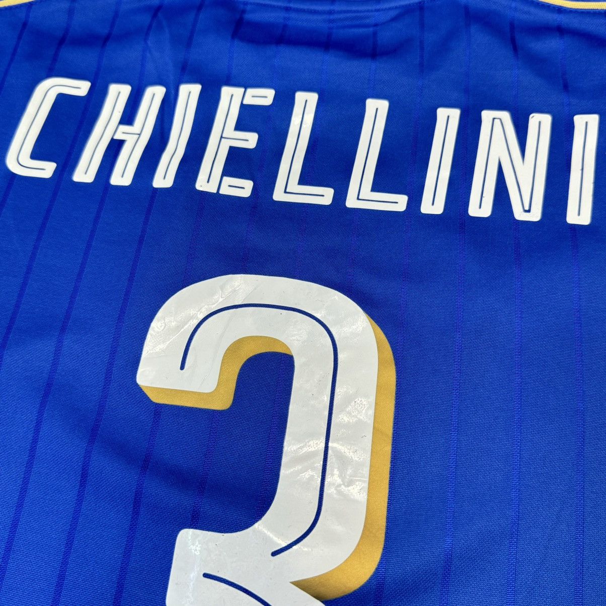 Puma Italy 16/17 home shirt #3 Chiellini Size US S / EU 44-46 / 1 - 6 Thumbnail