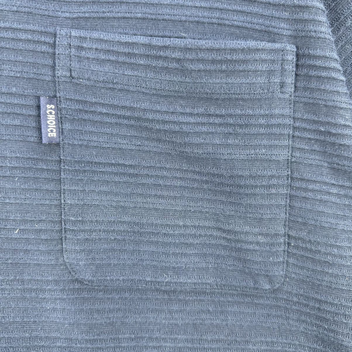 Issey Miyake IY Basics by Issey Miyake Pleated Single Pocket Tee Size US L / EU 52-54 / 3 - 9 Thumbnail