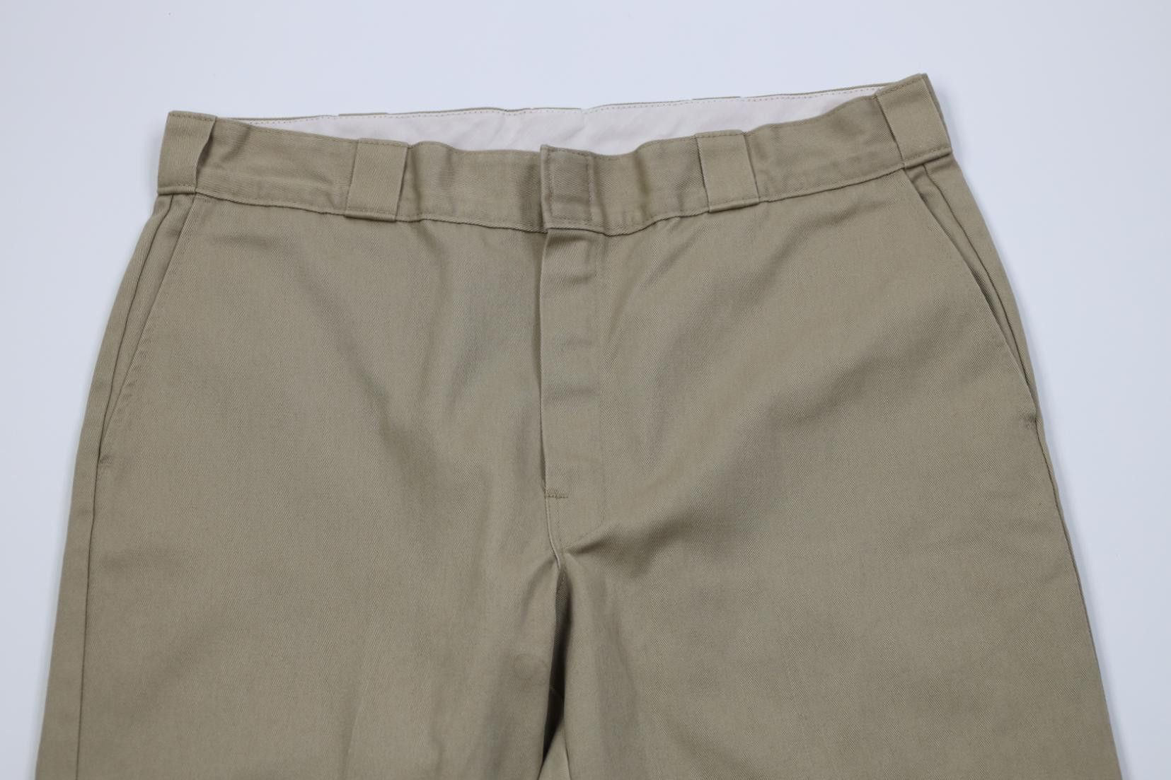 Dickies Vintage Y2K Dickies Wide Leg Workwear Pants Beige Workwear Size US 36 / EU 52 - 2 Thumbnail