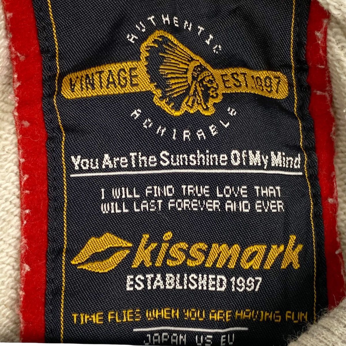 Vintage Vintage Kissmark Authentic Big Embroidered Size US XL / EU 56 / 4 - 5 Thumbnail