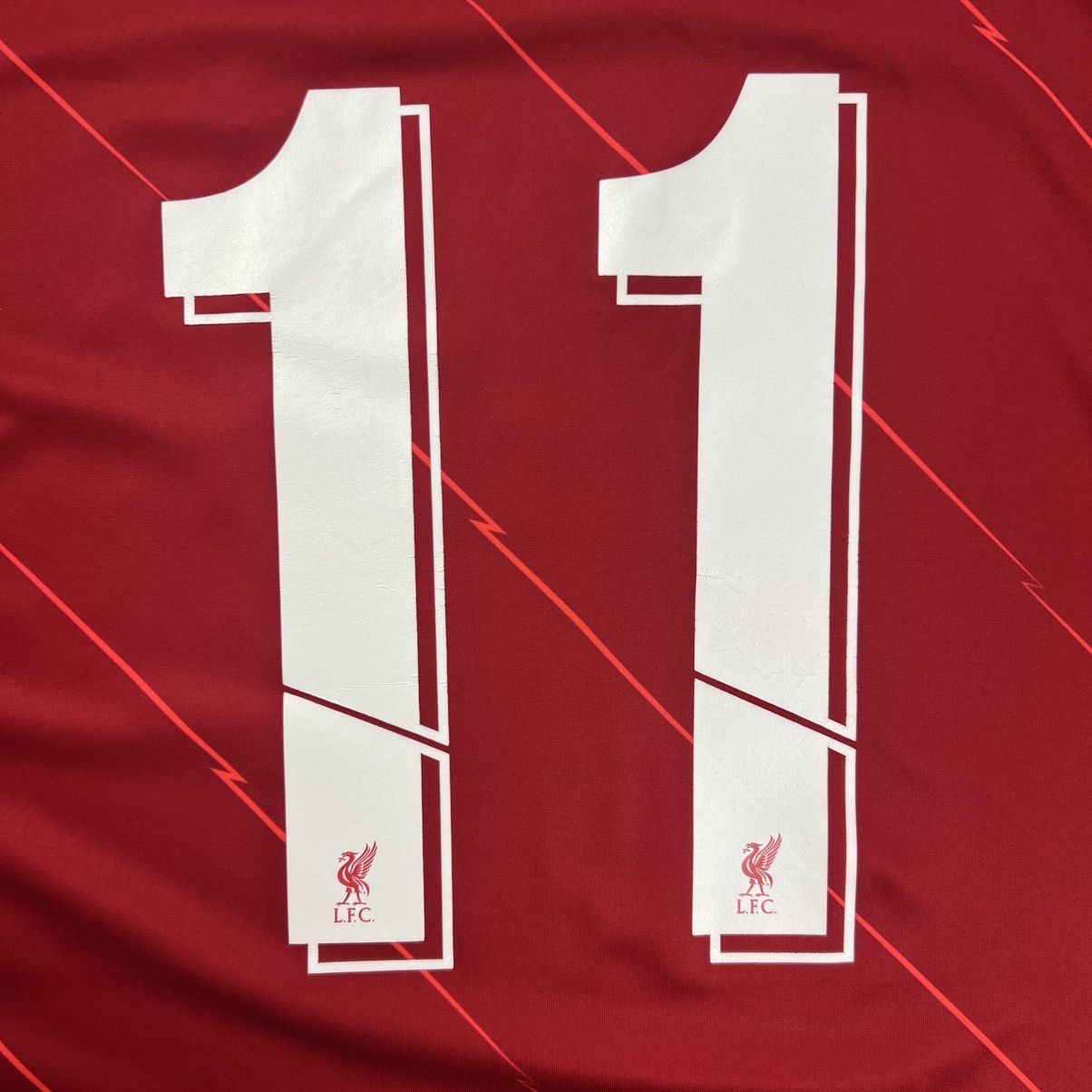 Nike Rare! Salah 11 Nike Liverpool Soccer Jersey Shirt Size US XL / EU 56 / 4 - 20 Thumbnail