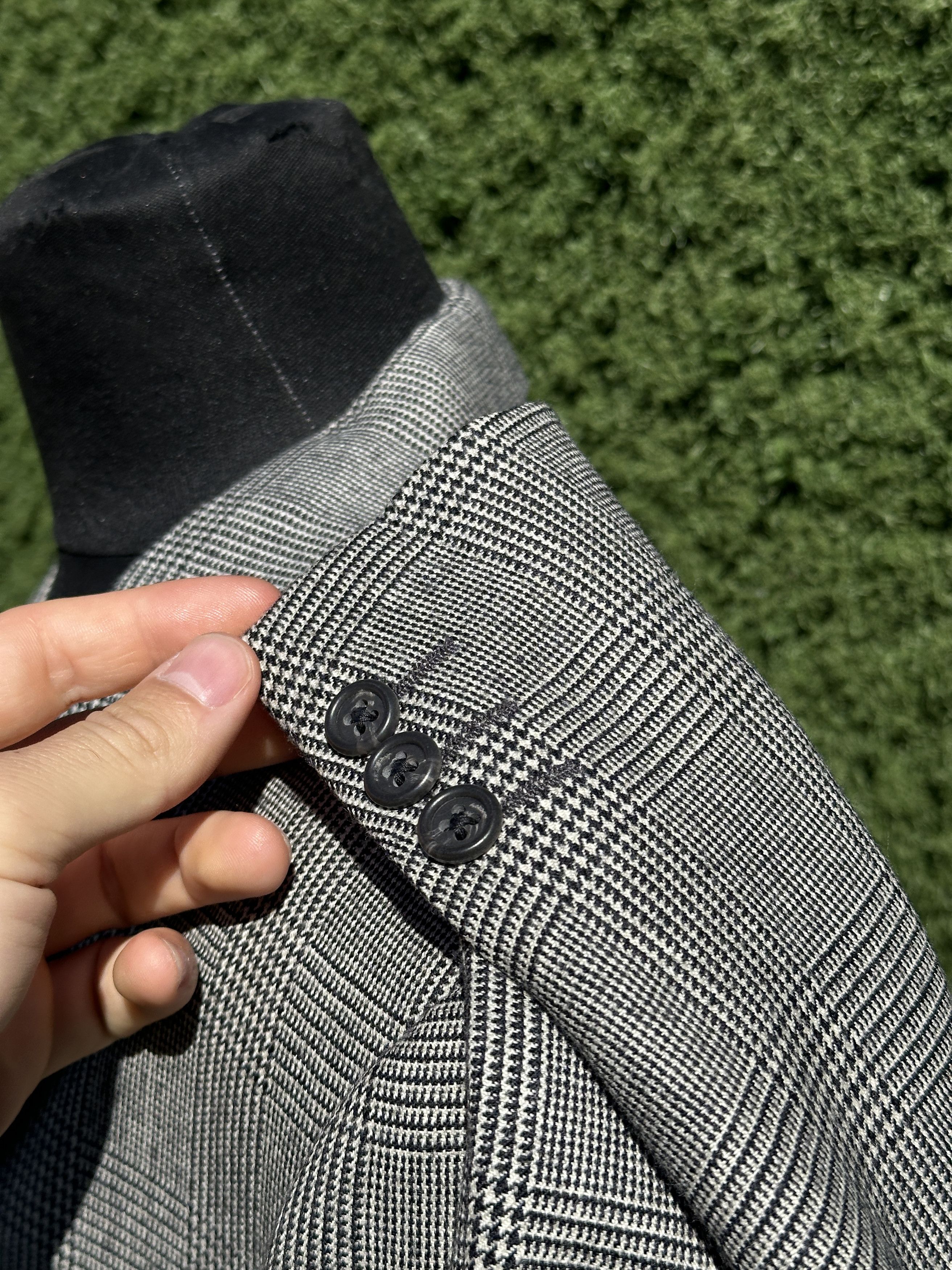 Corneliani Corneliani Wool Glen Check Blazer Formal Jacket Size 50 IT Size 50R - 10 Thumbnail
