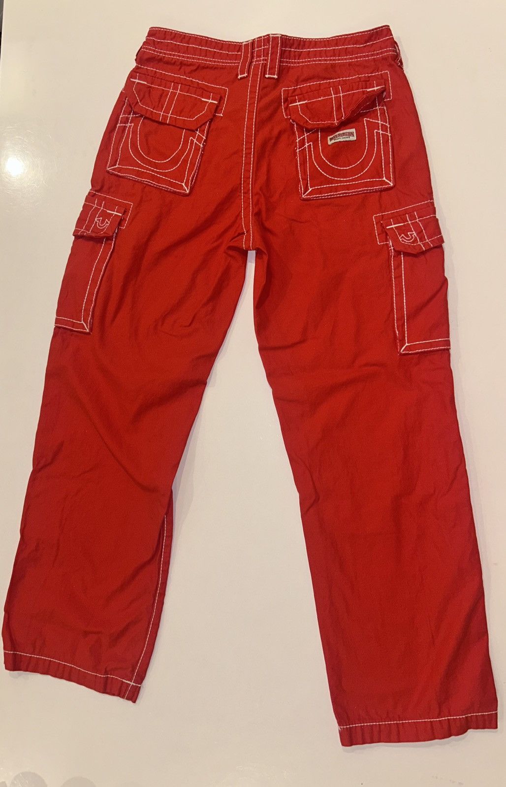 True Religion True Religion True Religion Red Military Cargo Big T Pants Size 28" / US 6 / IT 42 - 9 Thumbnail