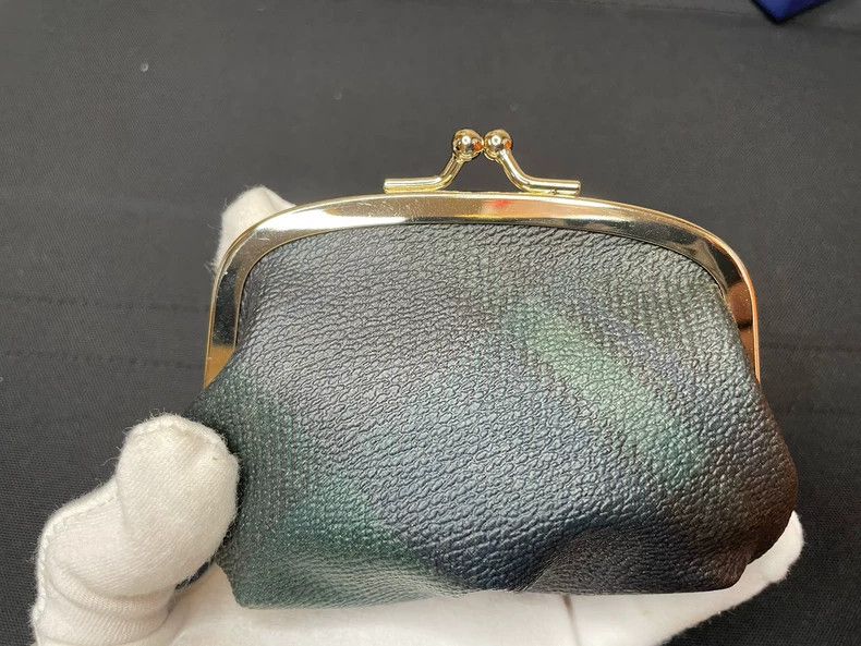 Vivienne Westwood Vivienne Westwood Old Green Plaid Mini Wallet Teddy Bear Size ONE SIZE - 4 Thumbnail