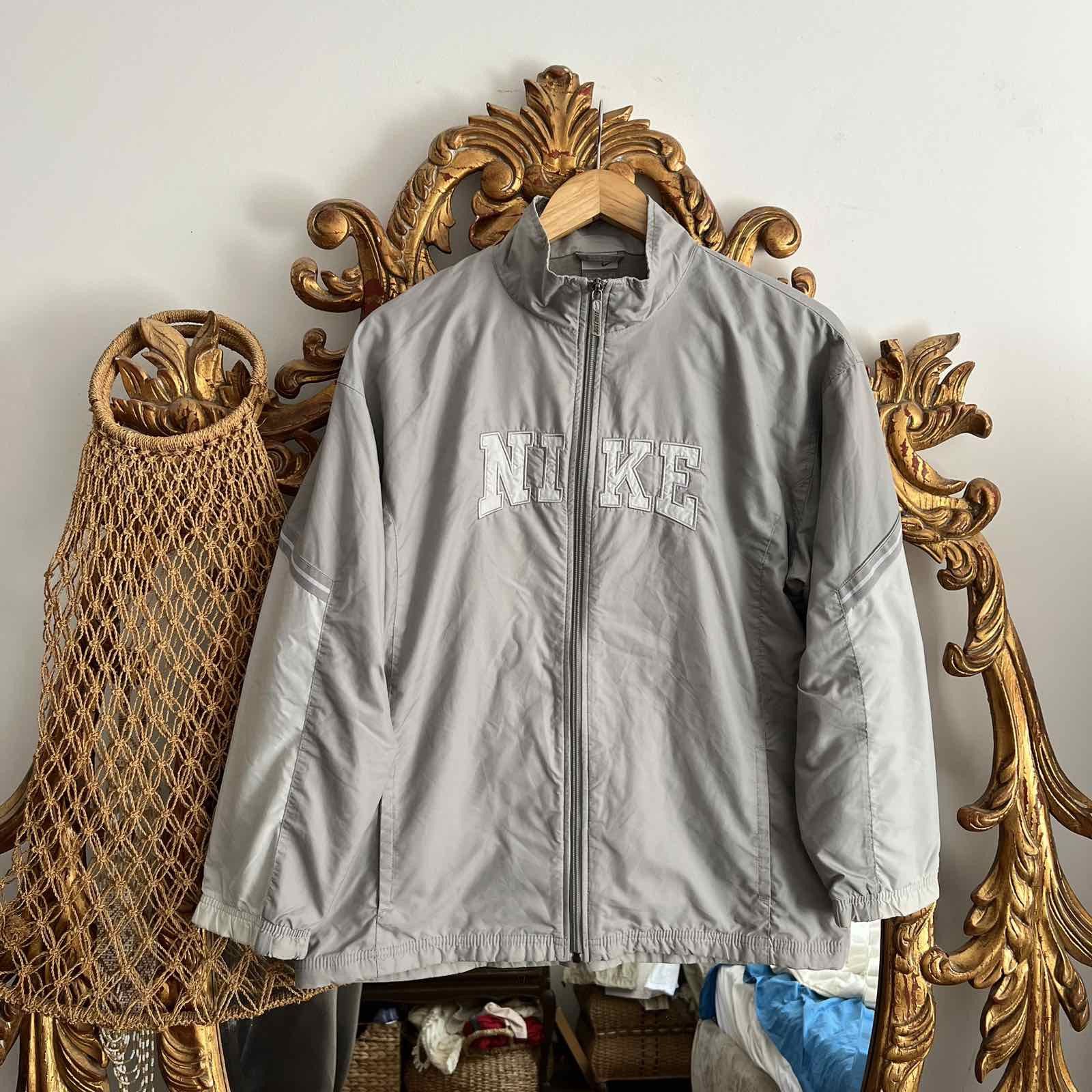 Nike × Vintage Nike vintage track jacket swoosh big logo size L Size US S / EU 44-46 / 1 - 1 Thumbnail