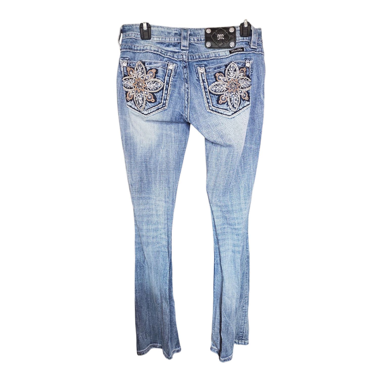 Miss Me Miss Me Signature Boot Jeans Size 28 Inseam 34 Size 28" / US 6 / IT 42 - 3 Thumbnail