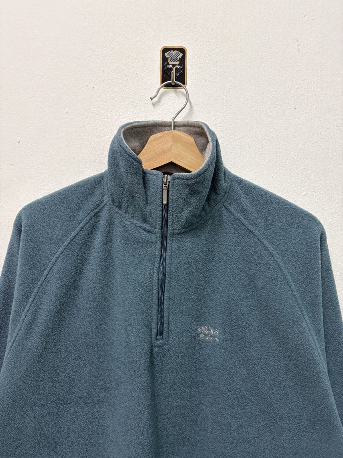 MCM Vintage MCM Legere ( Winter ) Fleece Jacket Halfzipper Size US M / EU 48-50 / 2 - 3 Thumbnail