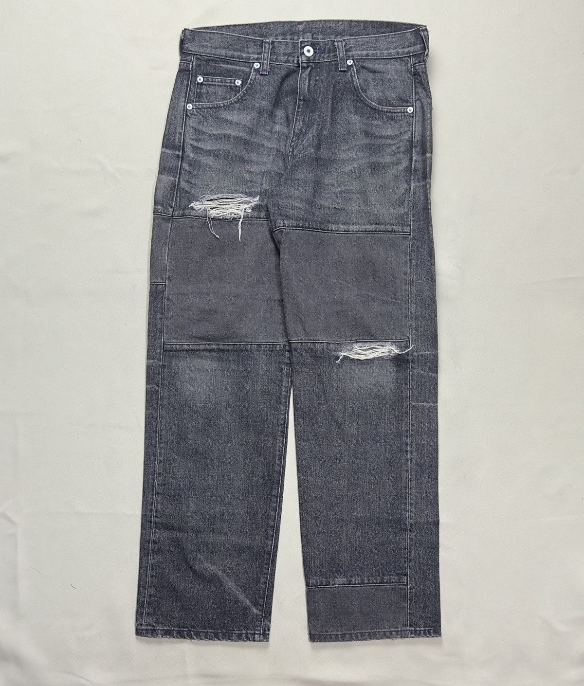 image of Neighborhood Savage Denim in Grey, Men's (Size 31)