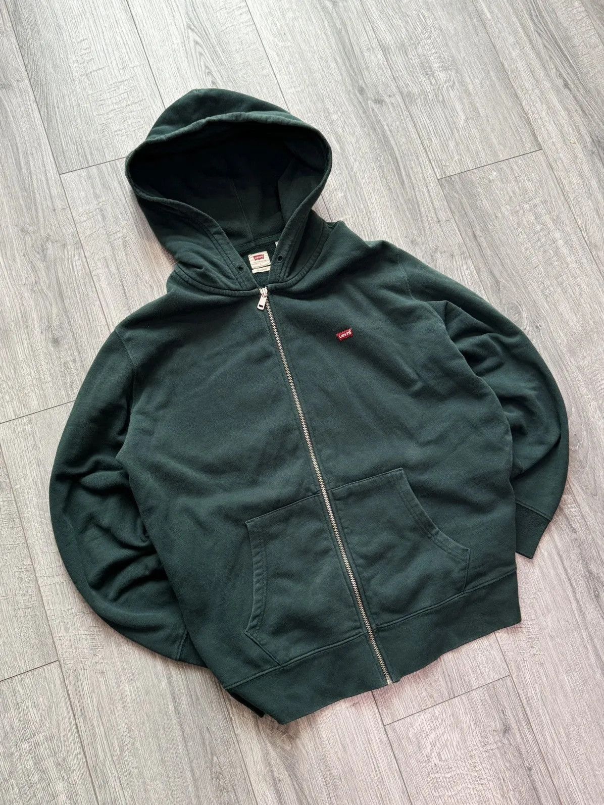 Levi's Rare Vintage Levi's Hoodie Oversized Faded Distressed Size US L / EU 52-54 / 3 - 4 Thumbnail