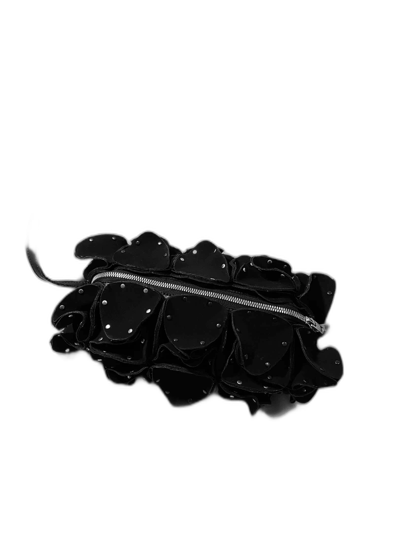 Comme Des Garcons Kei Ninomiya Studded Crossbody Bag in Black, Men's