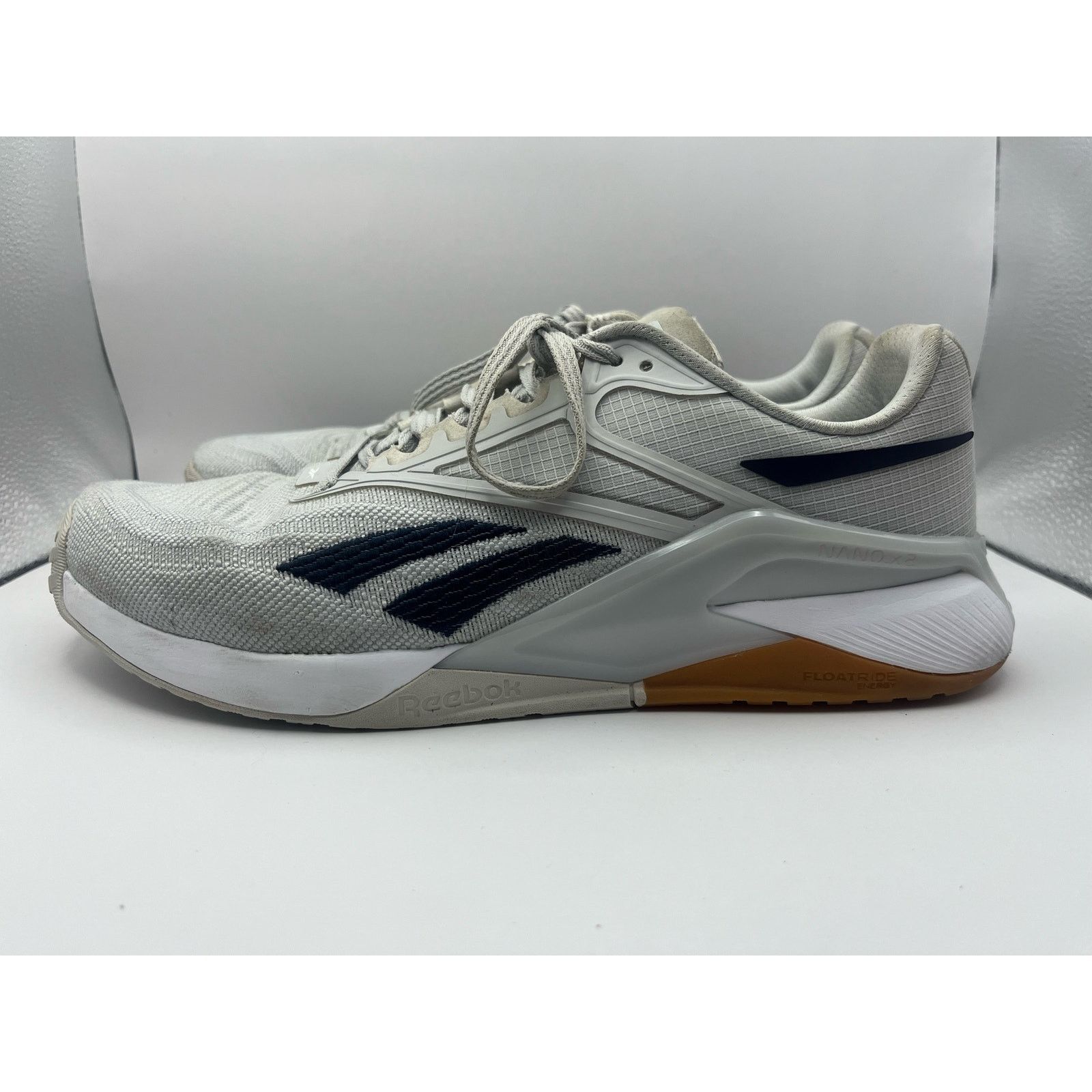 Reebok Reebok NANO X2 GX9919 Womens Grey Cross Sneakers Size 8 USED Size US 8 / IT 38 - 2 Thumbnail